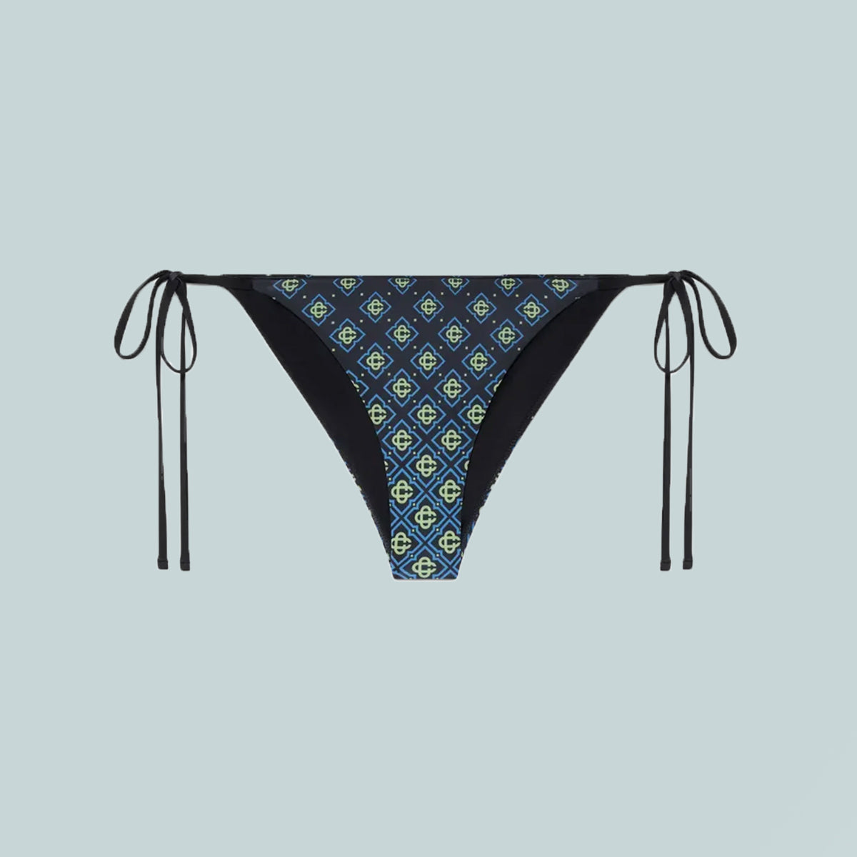 Bikini Bottom Degrade Monogram Black