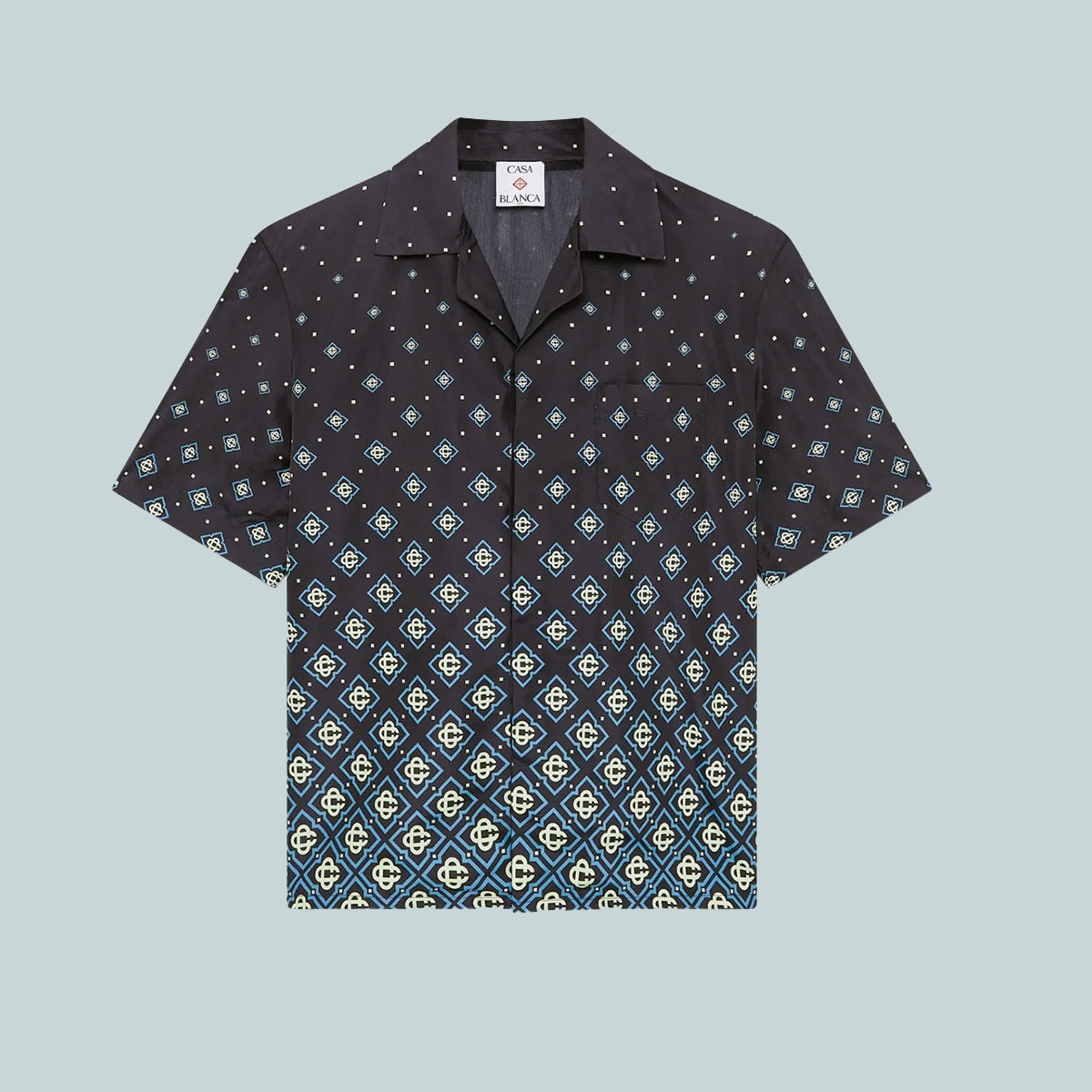 Monogram Swim Shirt Black