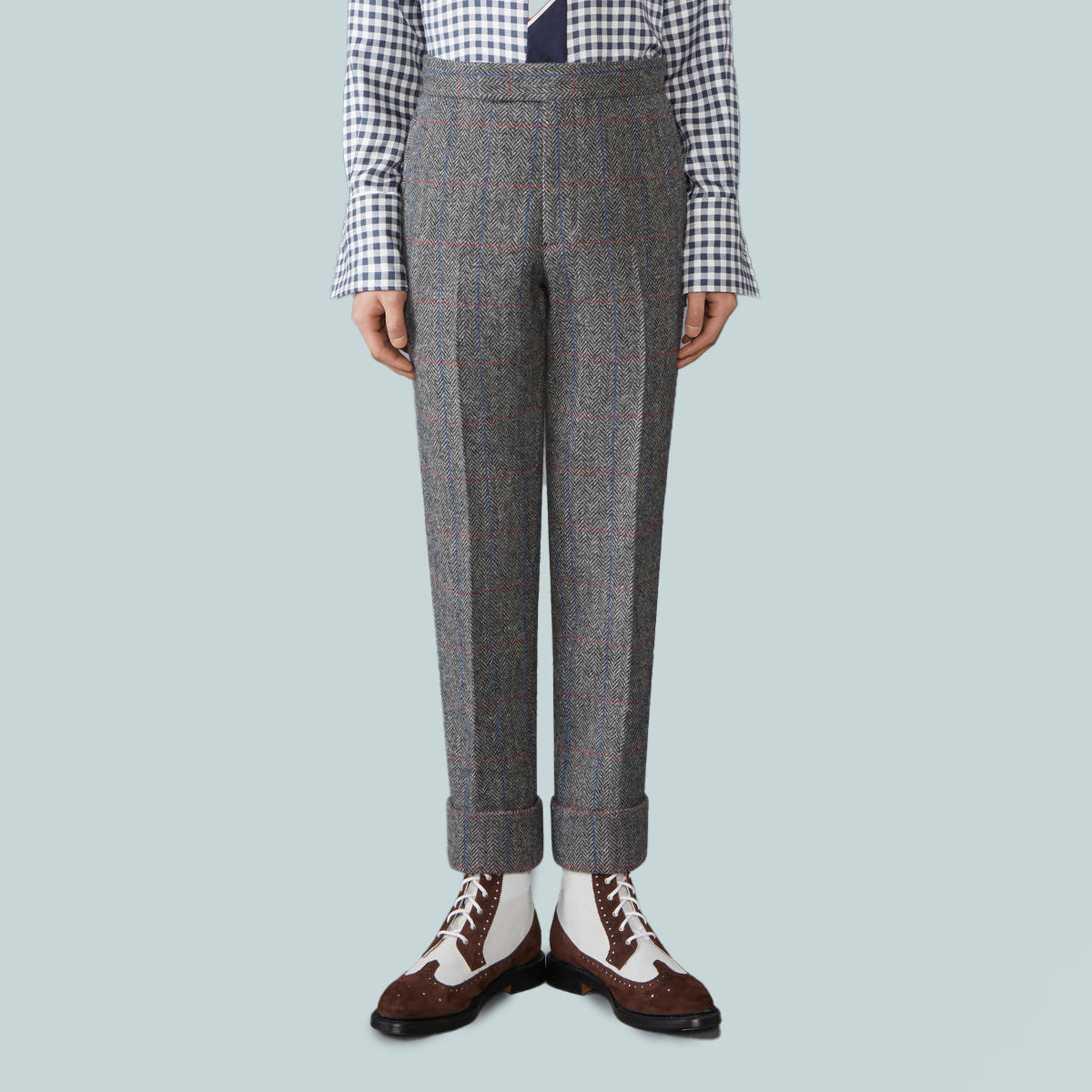 Men's Hunting Tweed Trouser Dark Grey