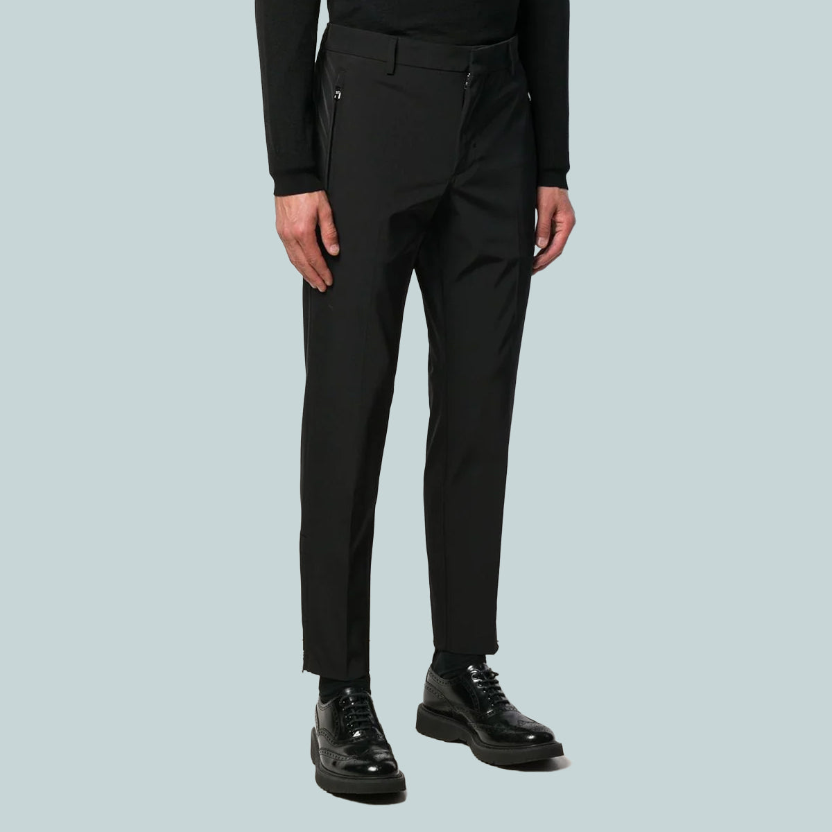 Classic Tailored Trousers Black
