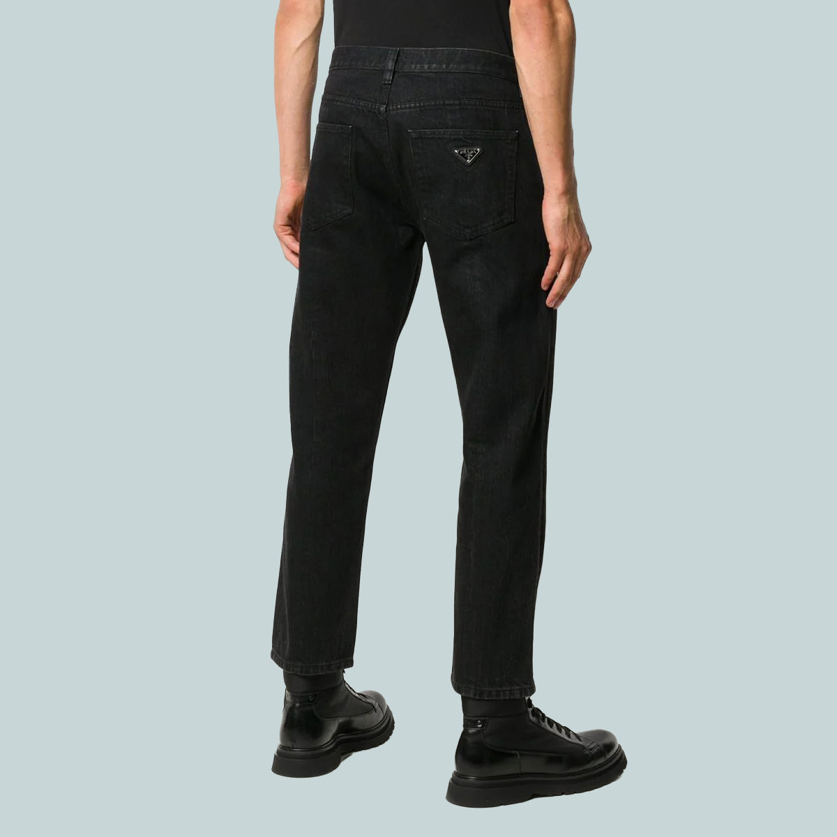 Tapered Jeans Black