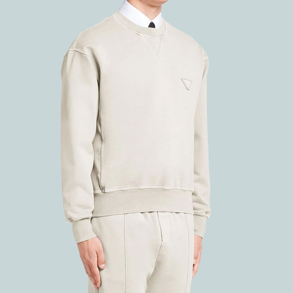 Garment-Dyed Cotton Sweatshirt