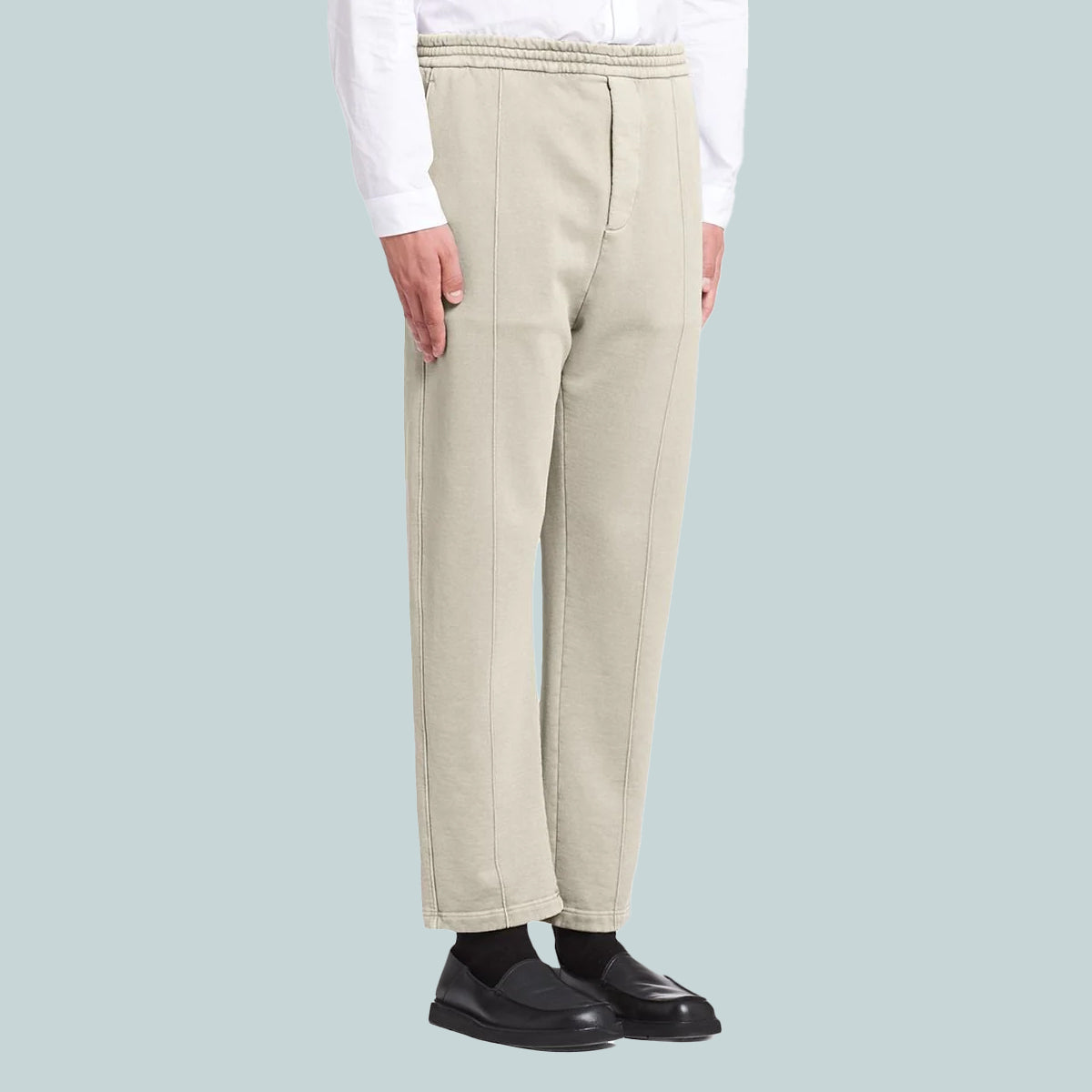 Garment-Dyed Cotton Pants