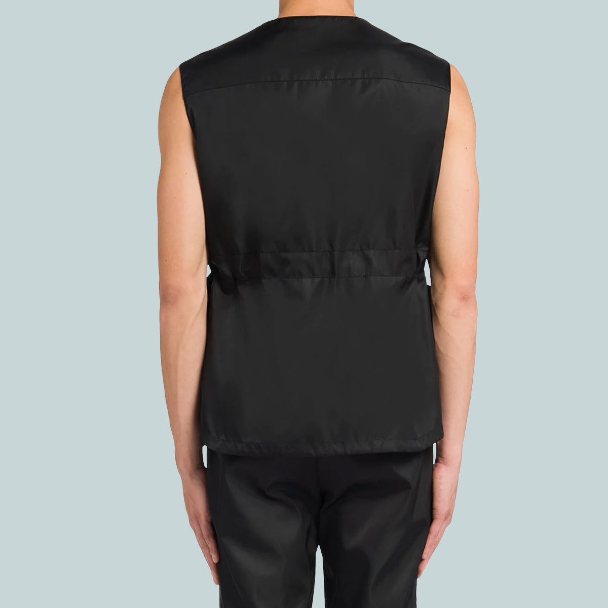 Re-Nylon Vest Black