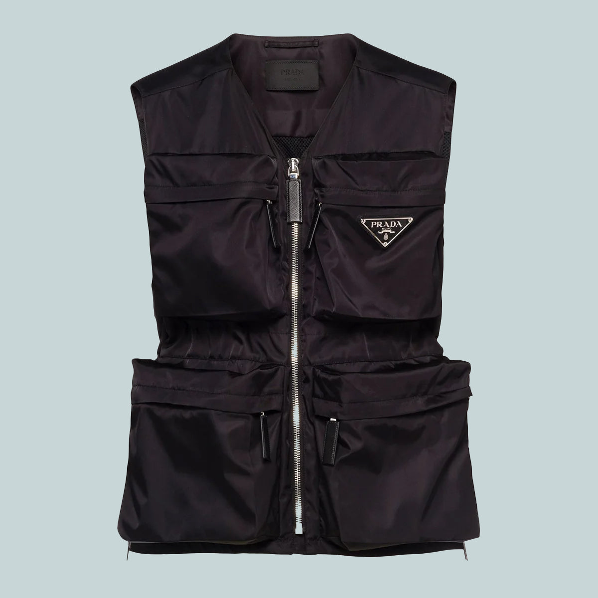 Re-Nylon Vest Black