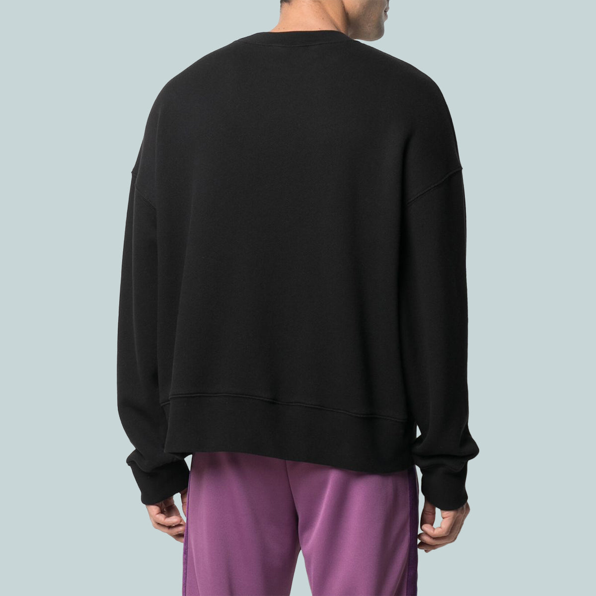 Croco sweatshirt black