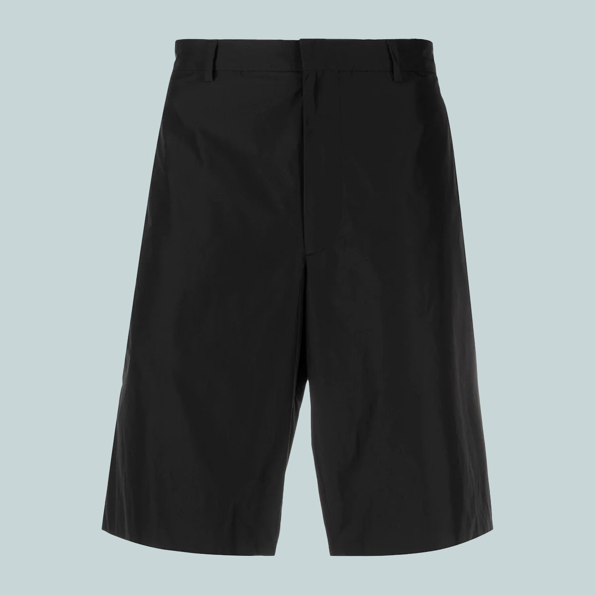 Technical Poplin Bermuda Shorts Black (Travel Edition)
