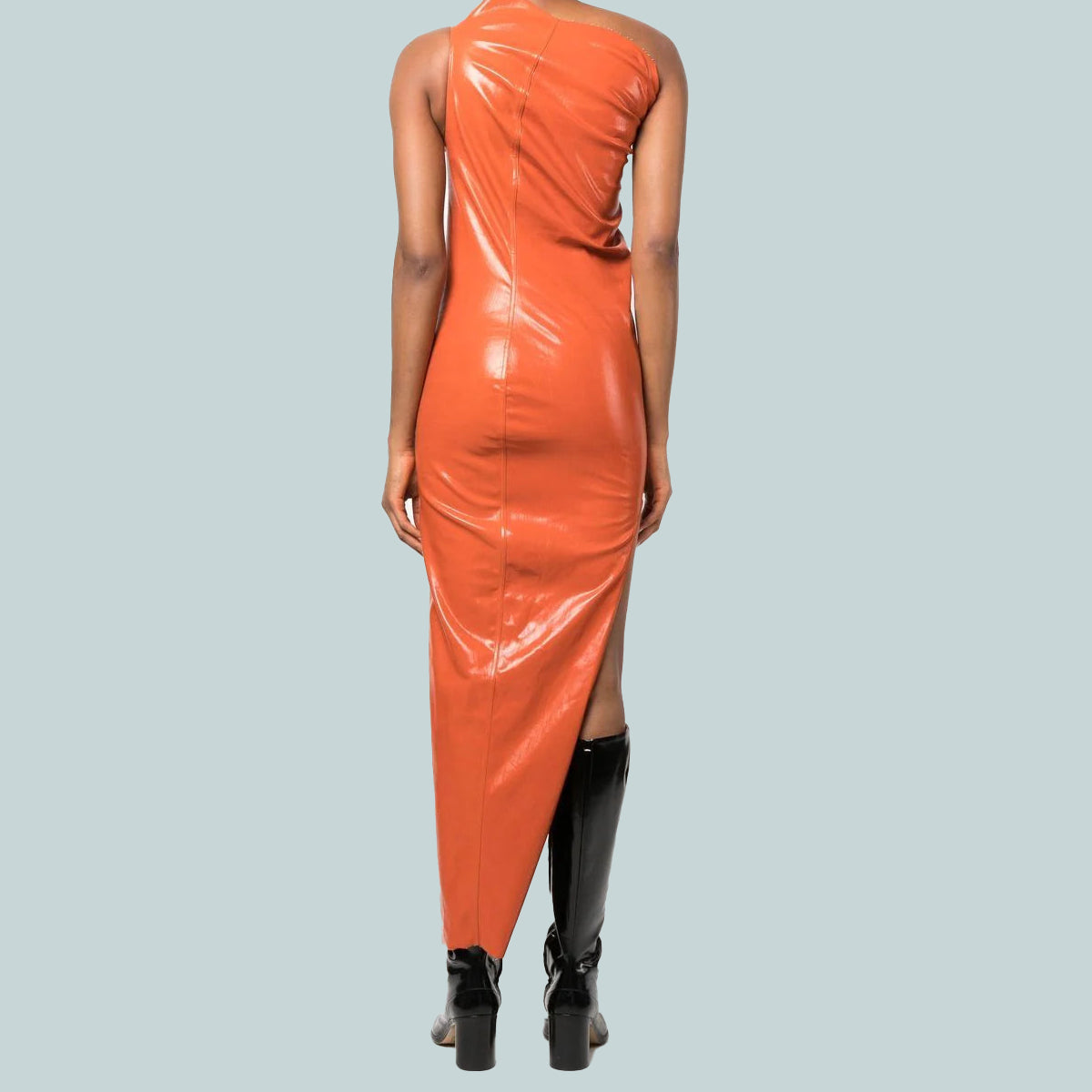 Athena gown orange