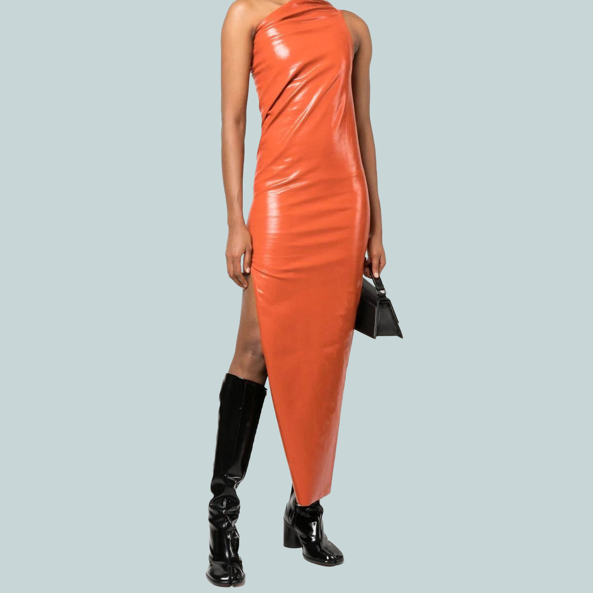 Athena gown orange
