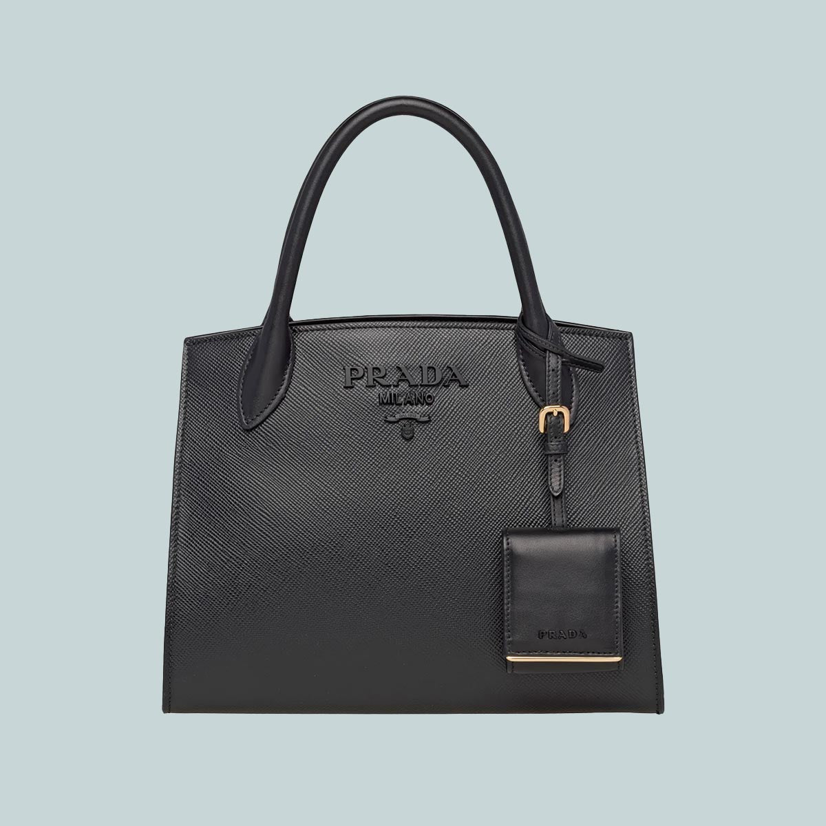 Small Saffiano Leather Prada Monochrome Bag