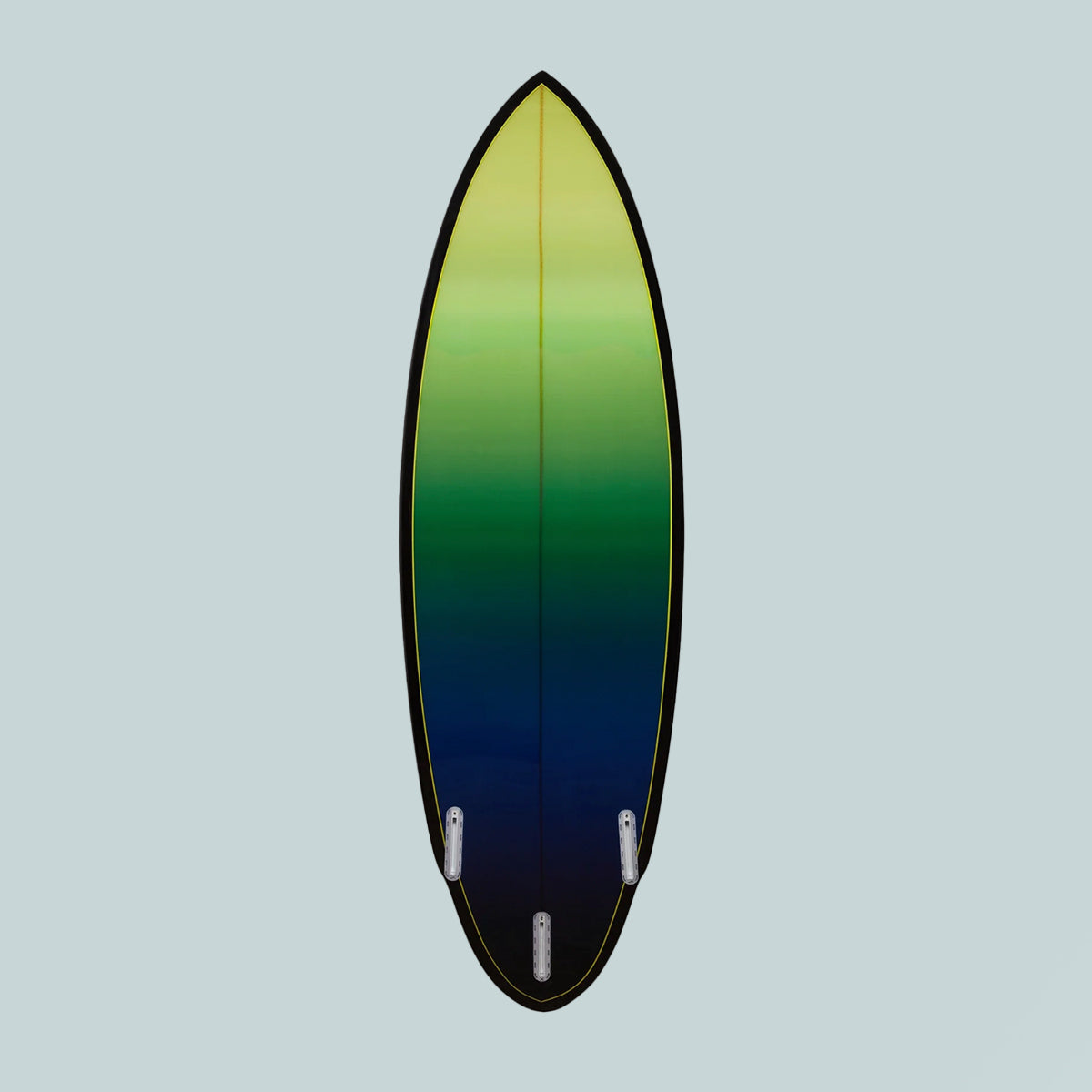 Handmade Casablanca Retro Surf Board Gradient