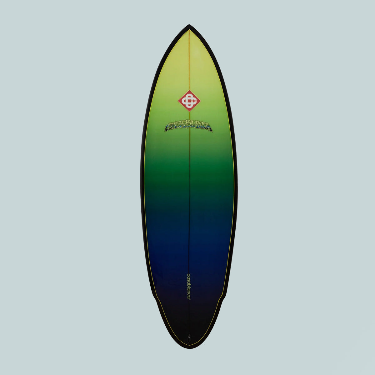 Handmade Casablanca Retro Surf Board Gradient