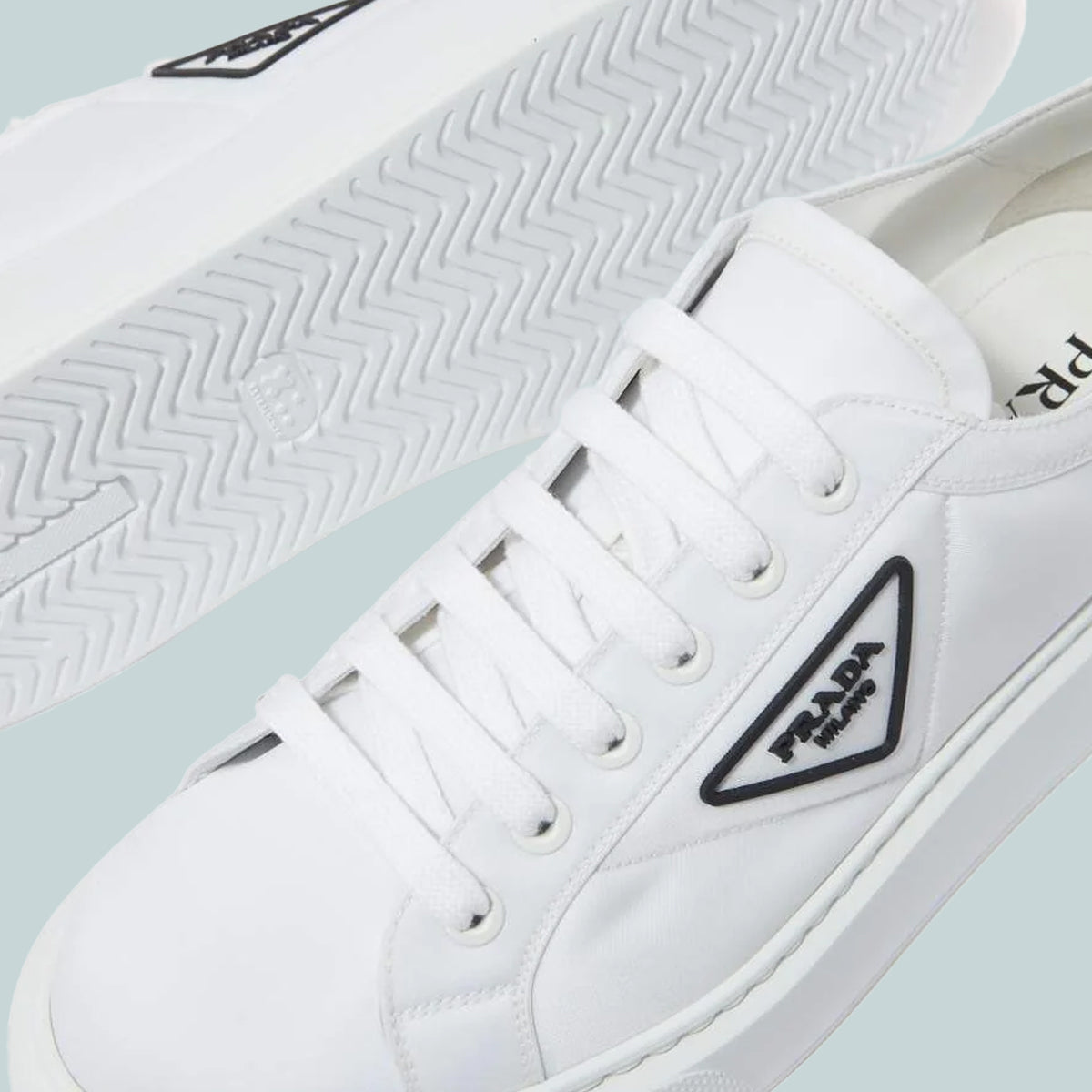 Macro sneaker white nylon