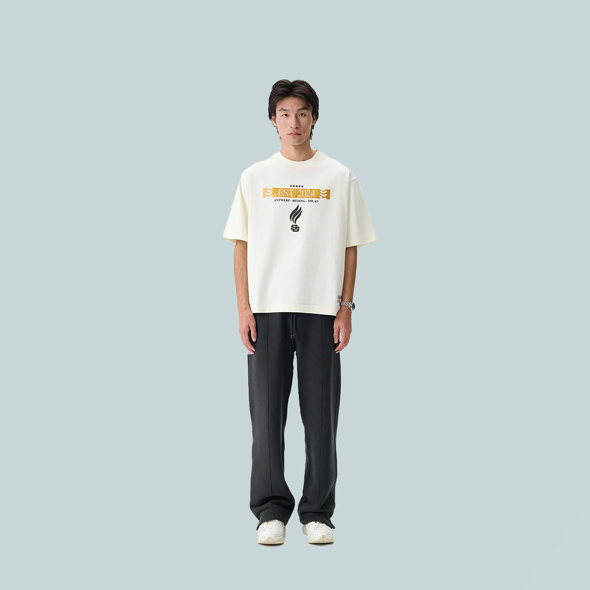 Laurel Classic Tee - Cannoli Cream