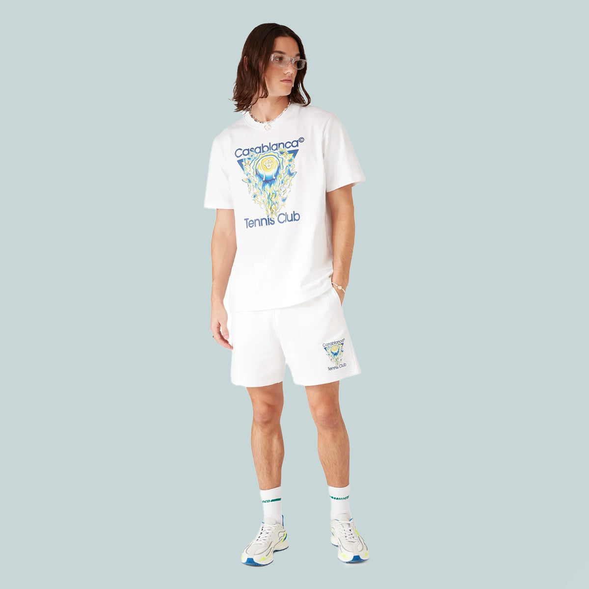 Tennis Club Icon Classic T-Shirt White