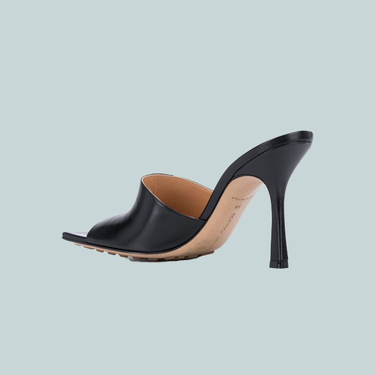 Stretch sandals black