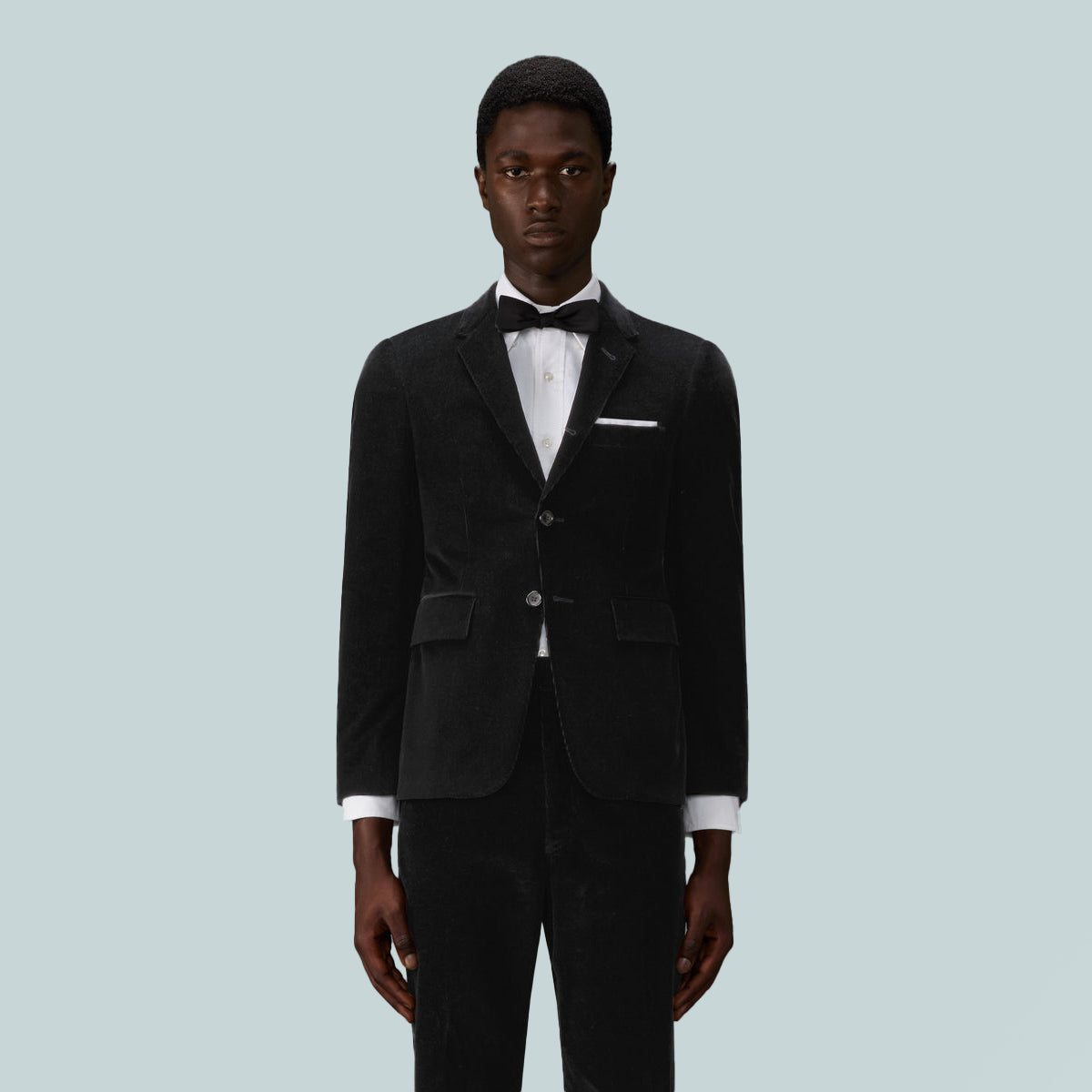 Narrow Wale Corduroy Sportcoat Black