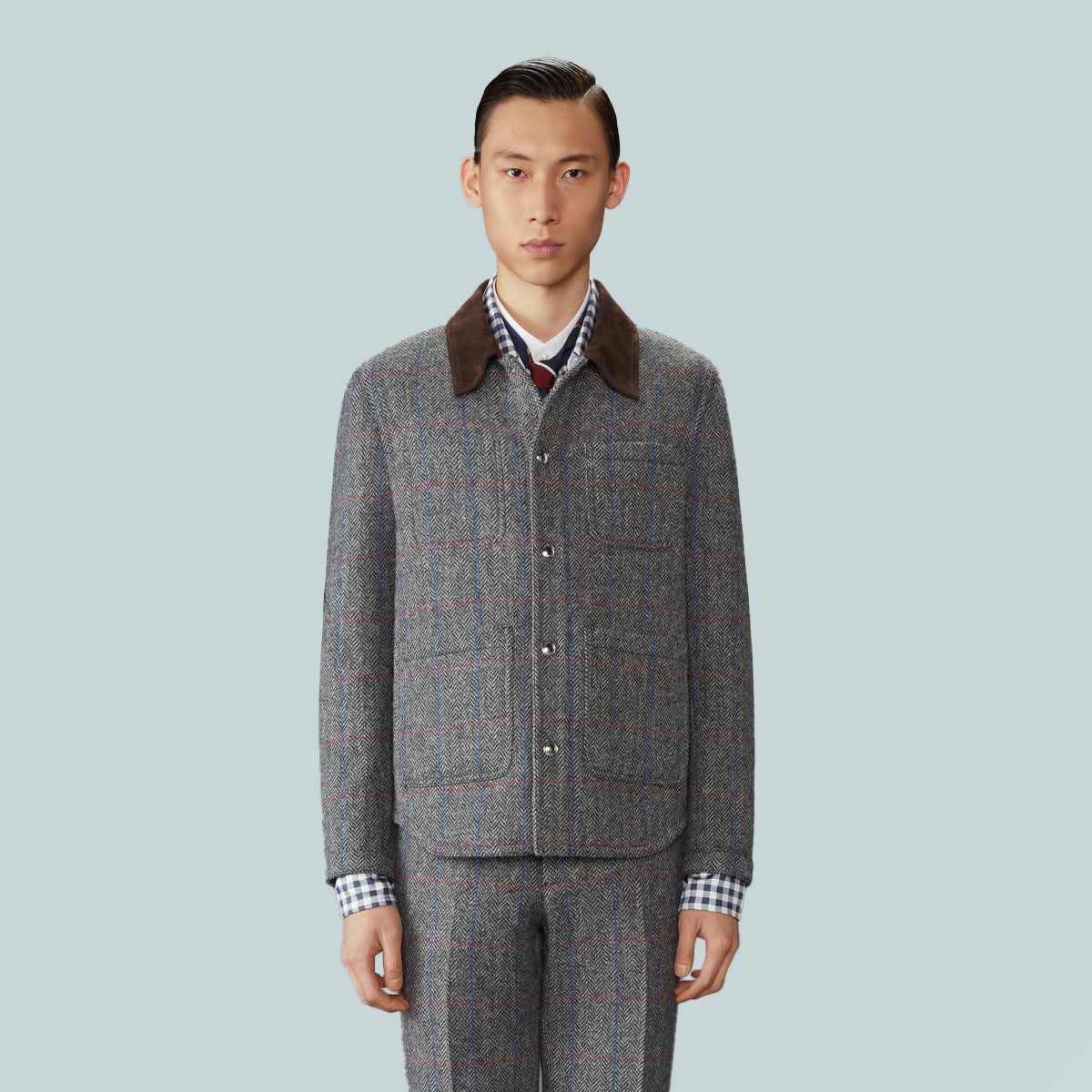 Hunting Tweed Utility Jacket