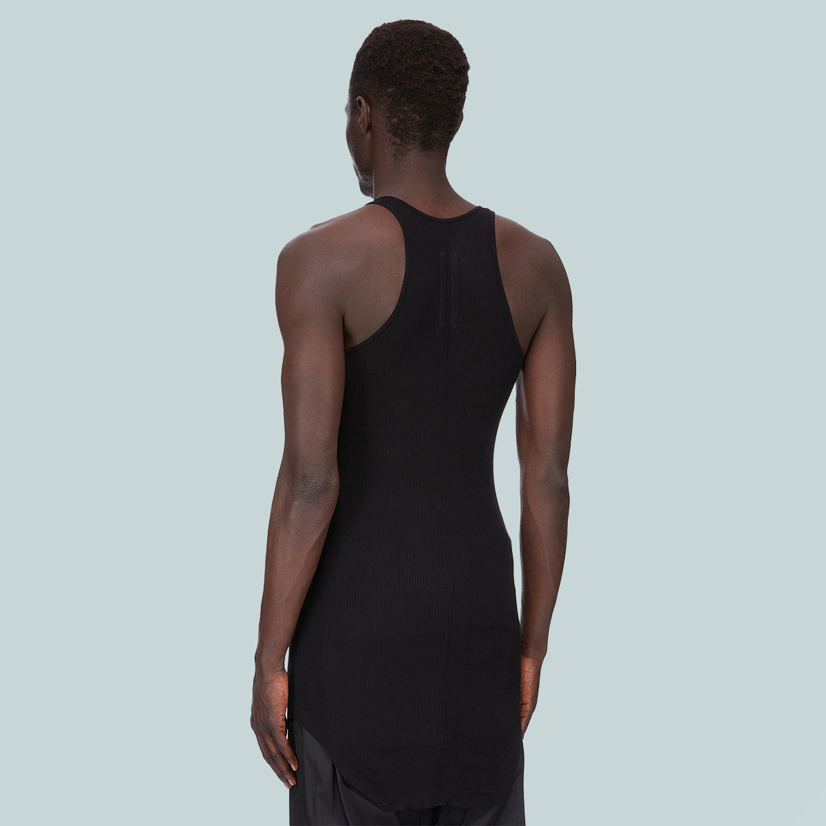 Basic Rib Tank Black