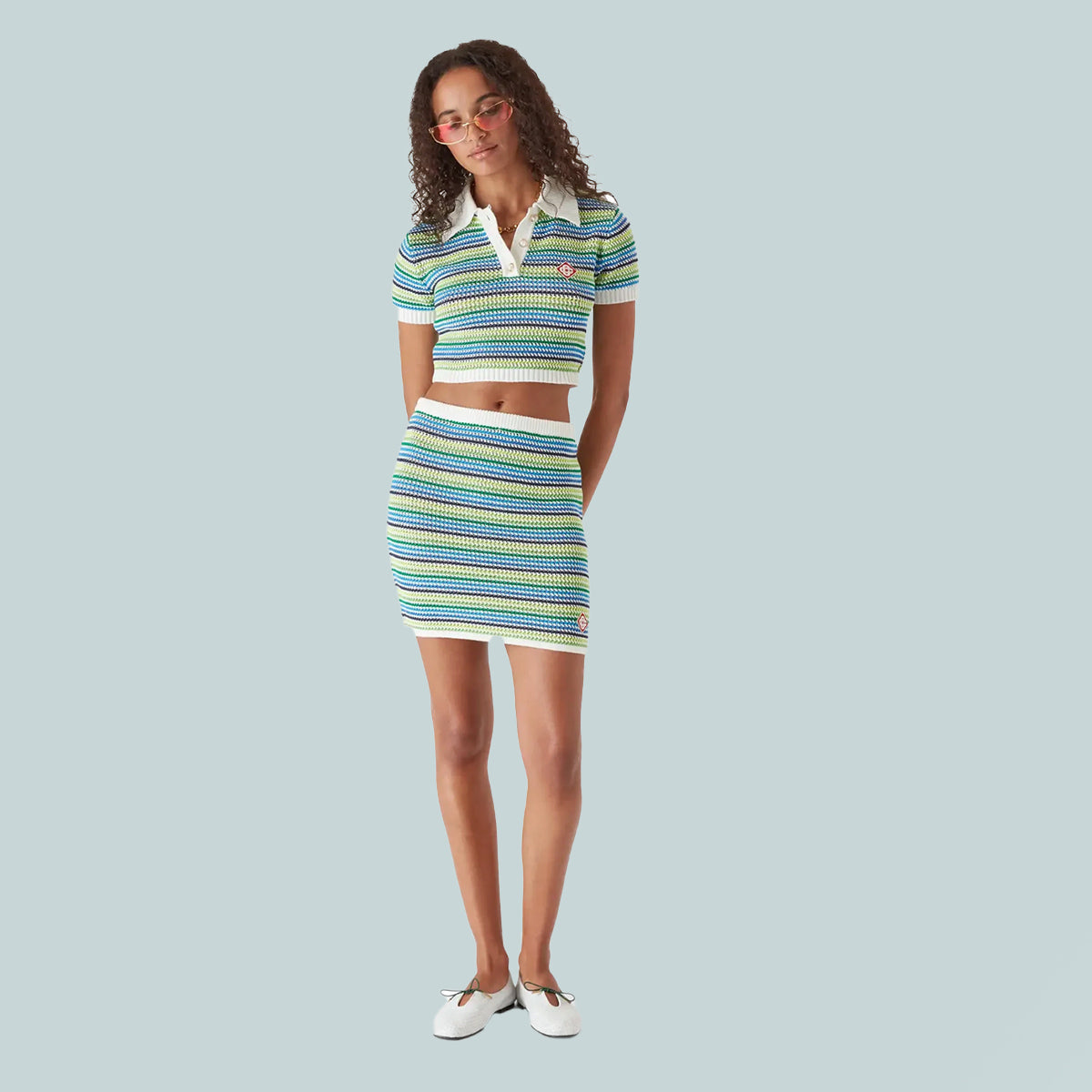 Women's Stripe Skirt