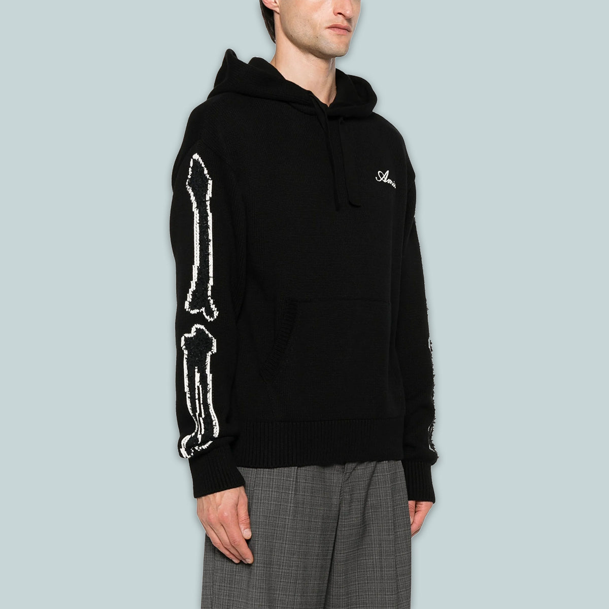 Bones Hoodie Black