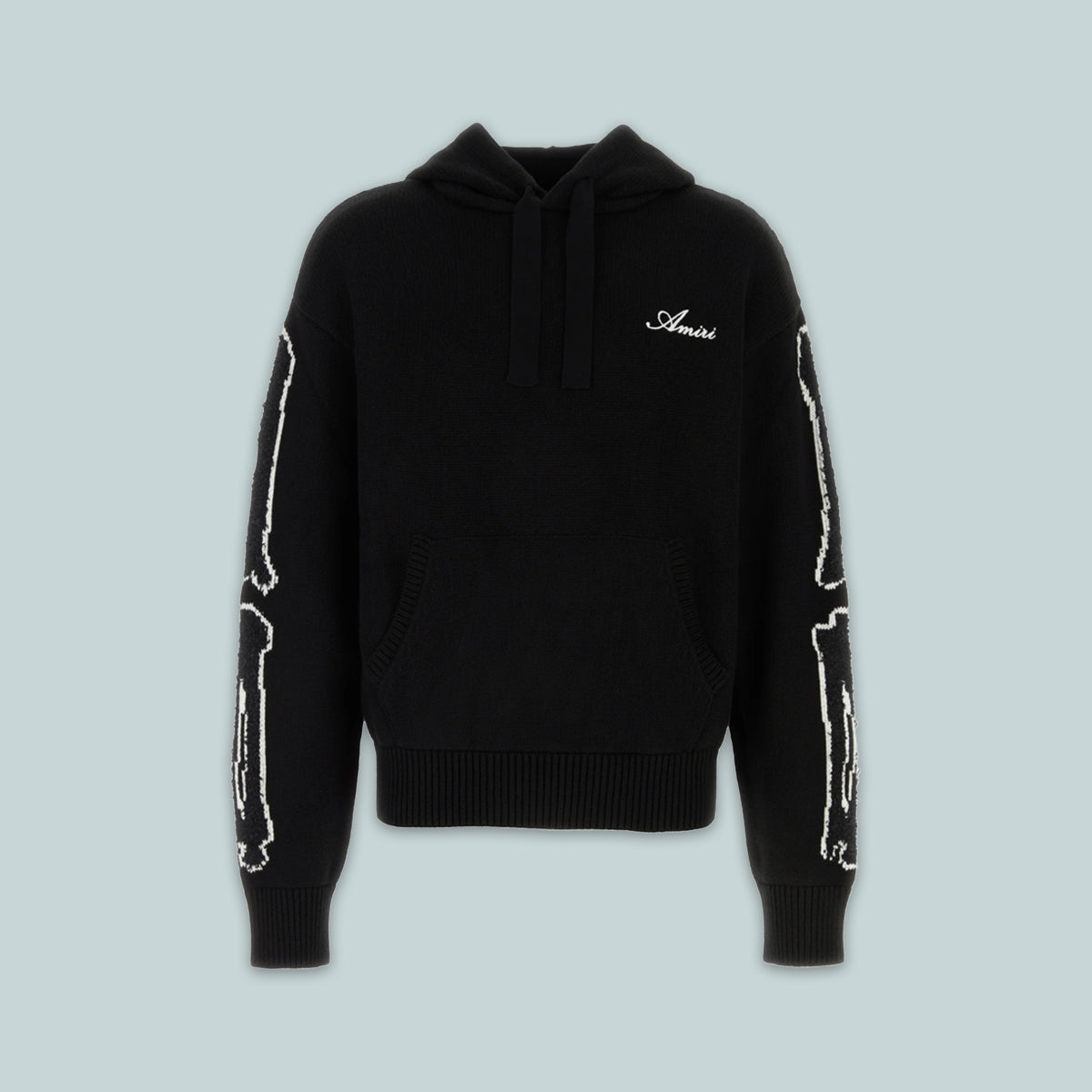 Bones Hoodie Black