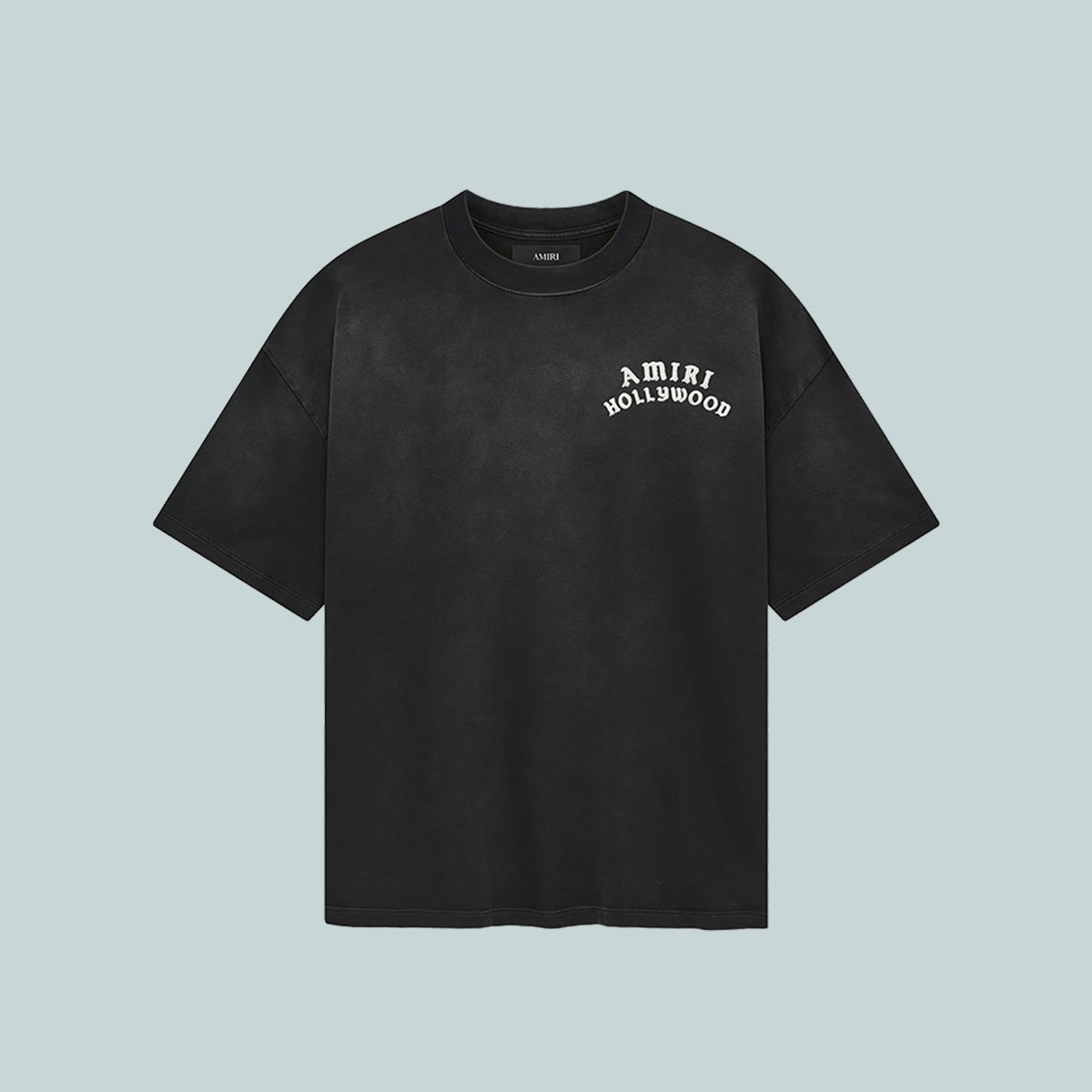 Amiri Hollywood Oversized T-Shirt Black