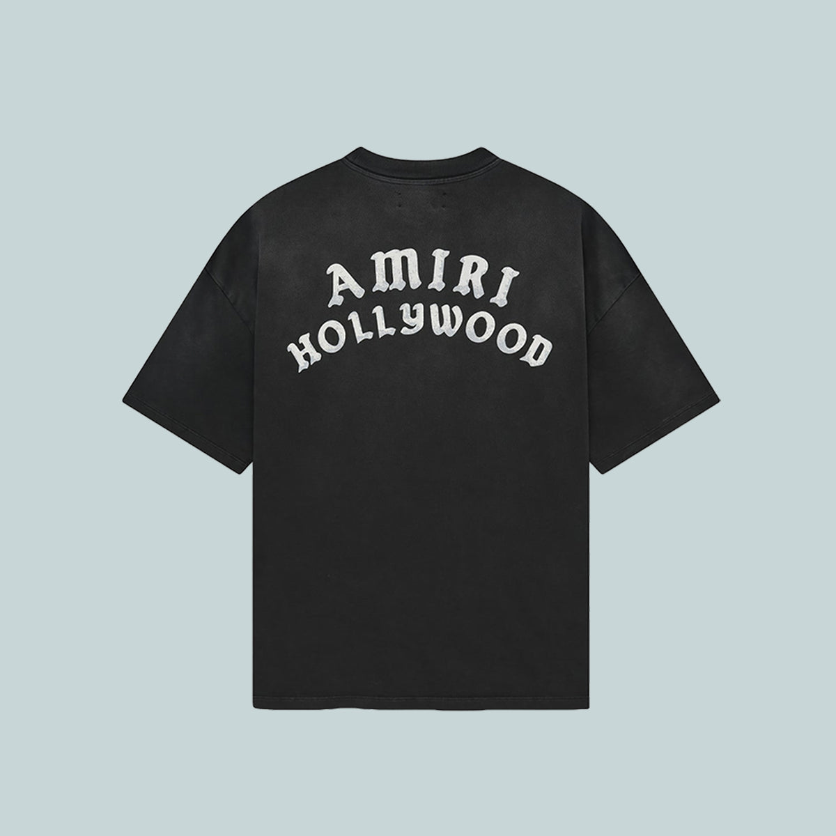 Amiri Hollywood Oversized T-Shirt Black