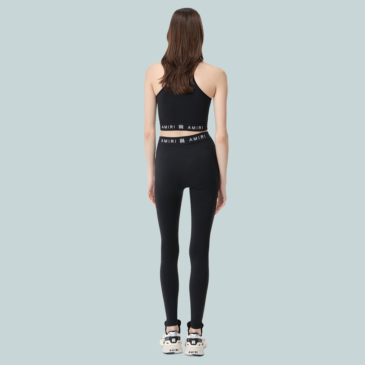 MA Ribbed Seamless Legging Black