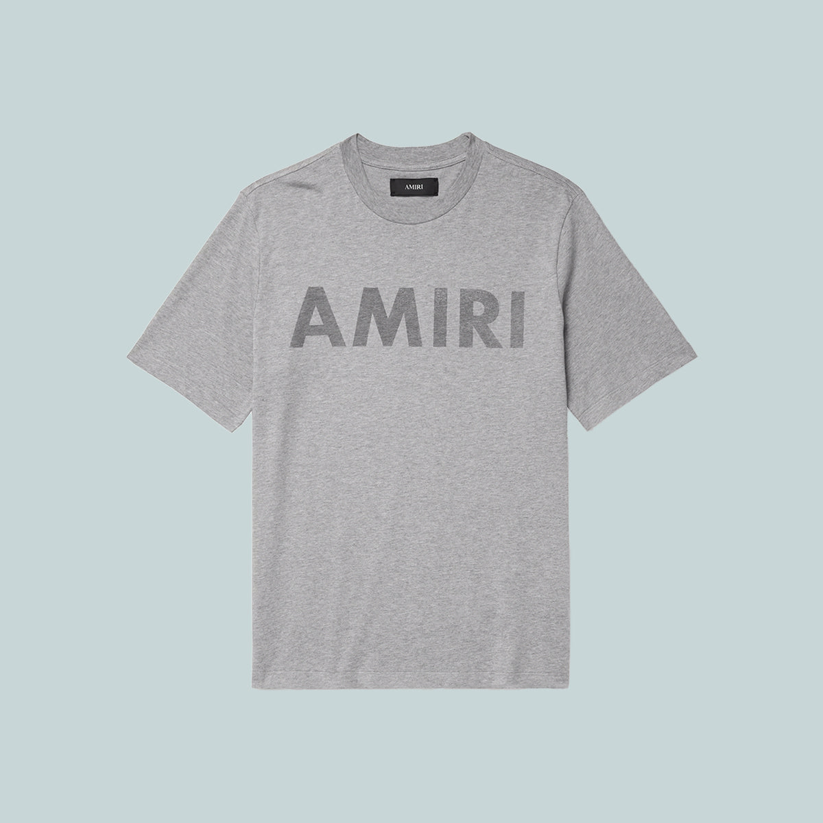 Amiri Stencil T-Shirt Grey