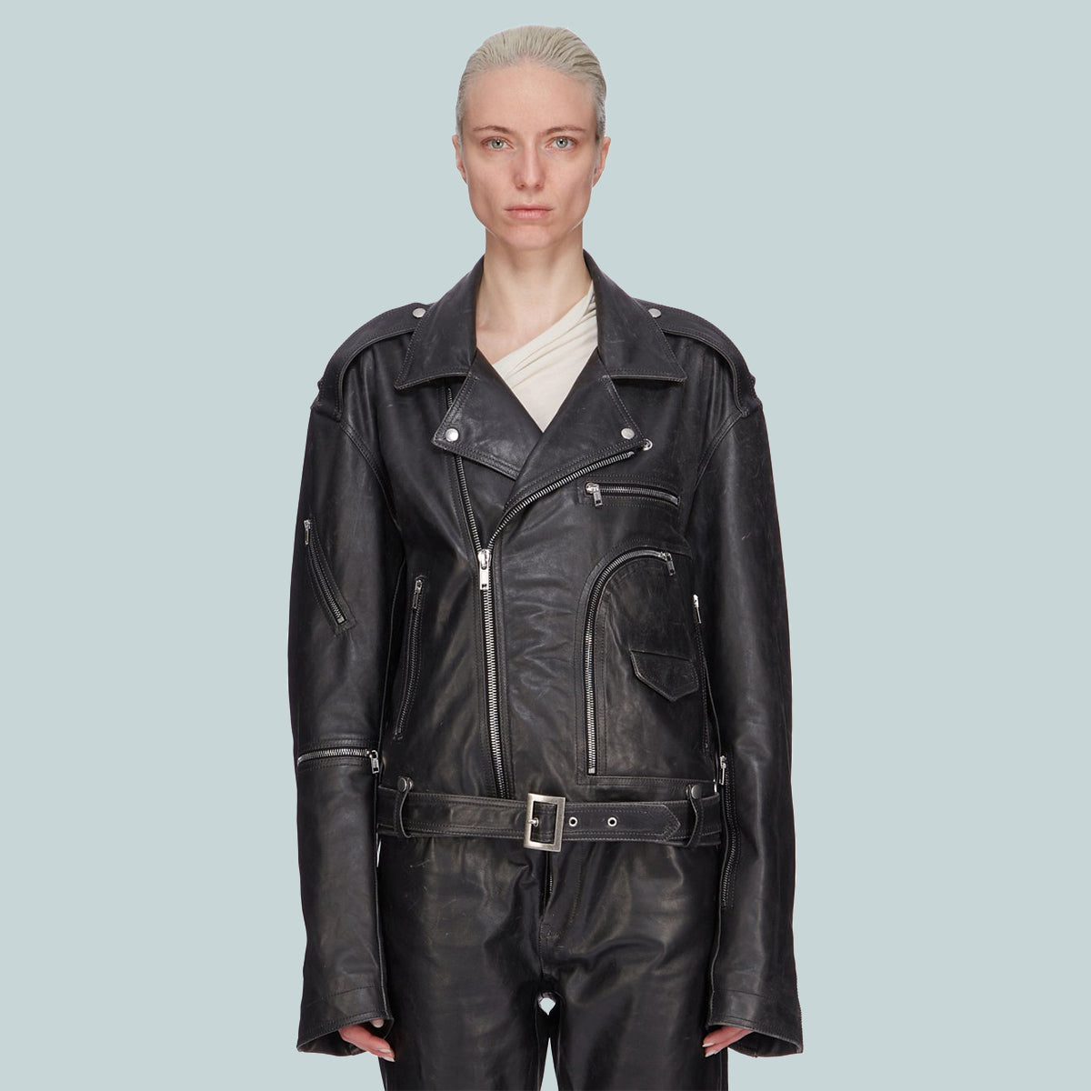 Cropped Jumbo Bauhaus Stooges Black