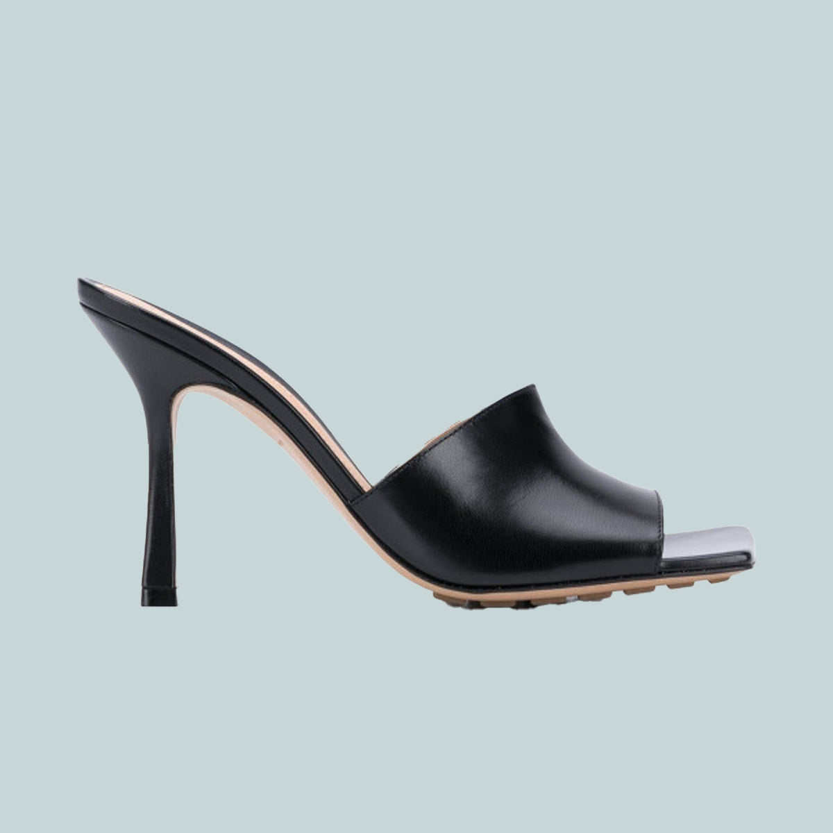 Stretch sandals black