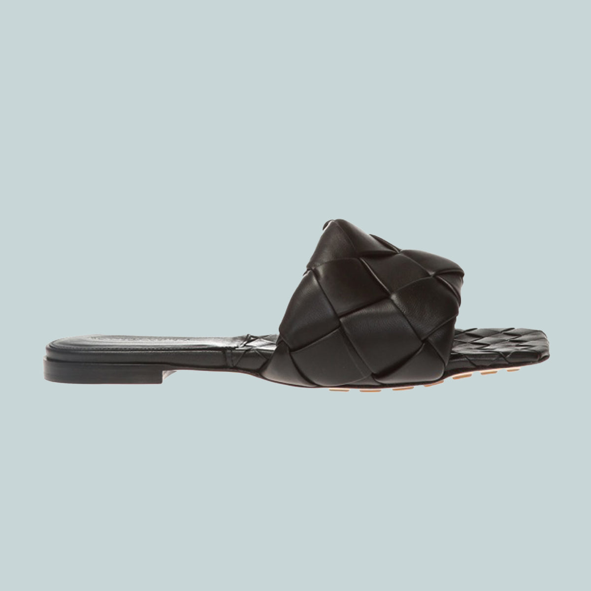 Lido flat sandals black