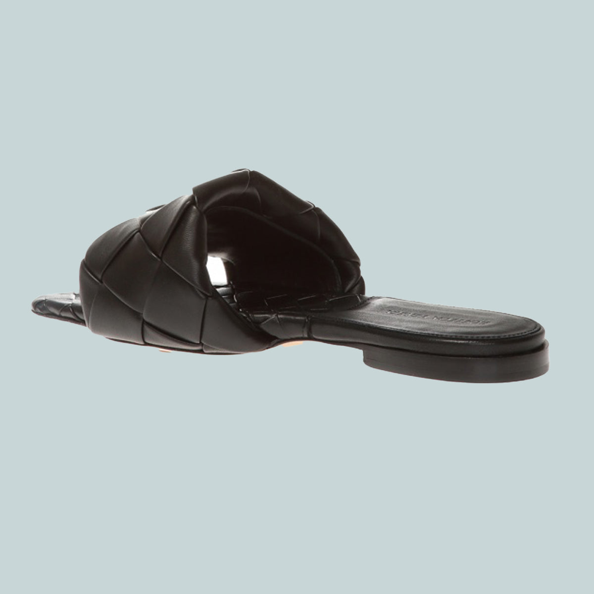 Lido flat sandals black