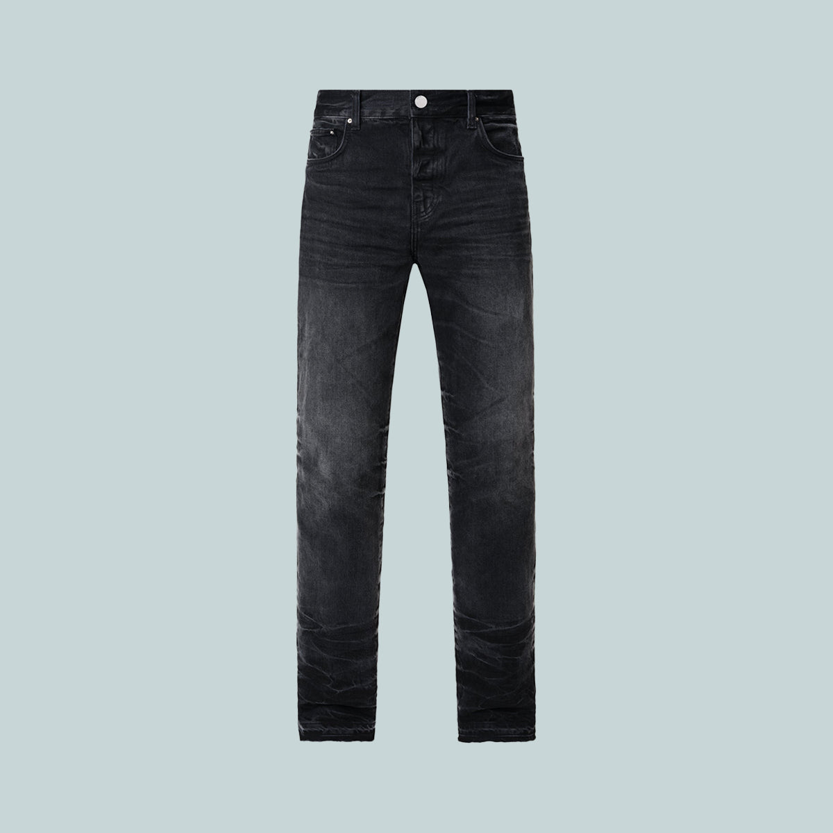 Released Hem Straight Jean Vintage Black