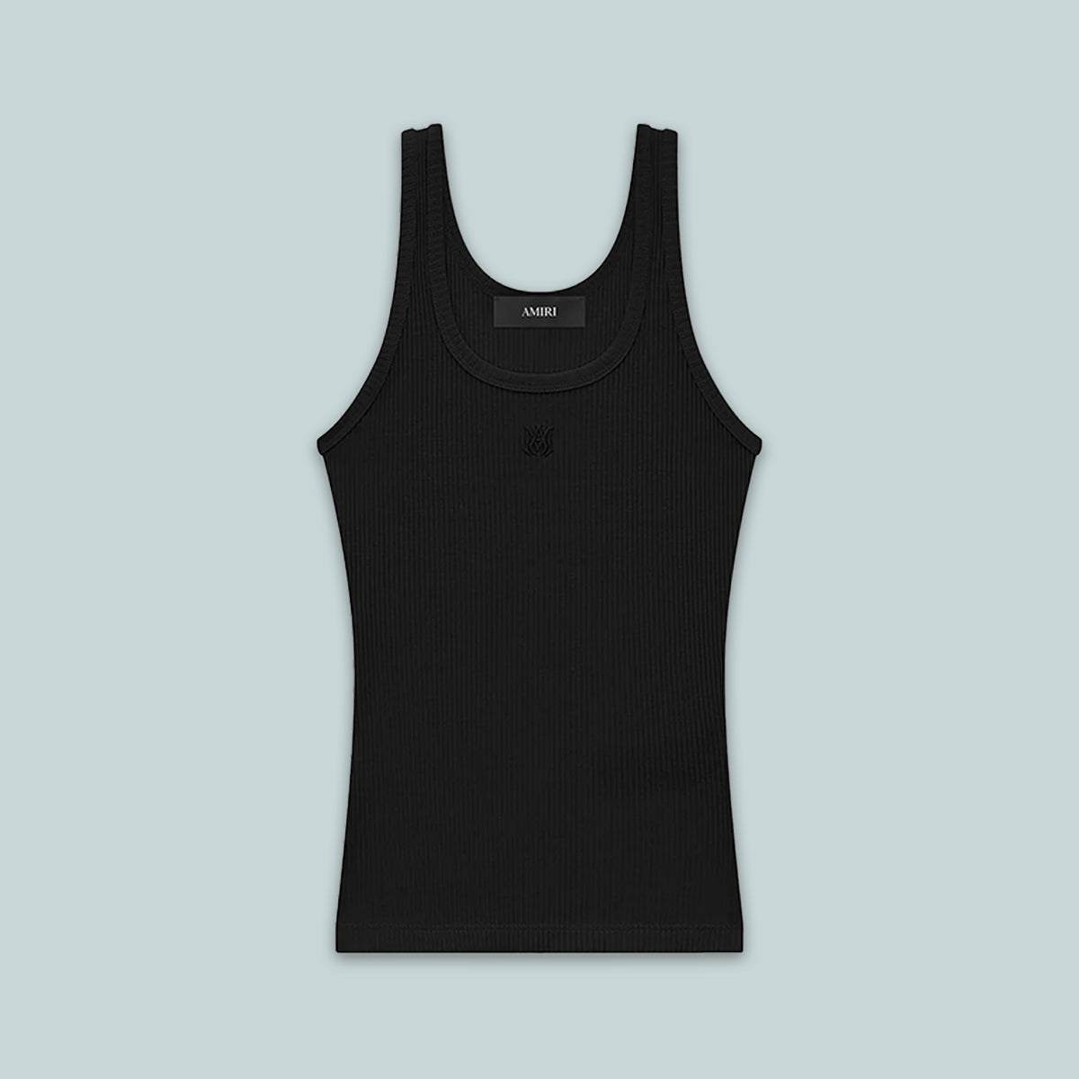 MA Embroidery Tank Black