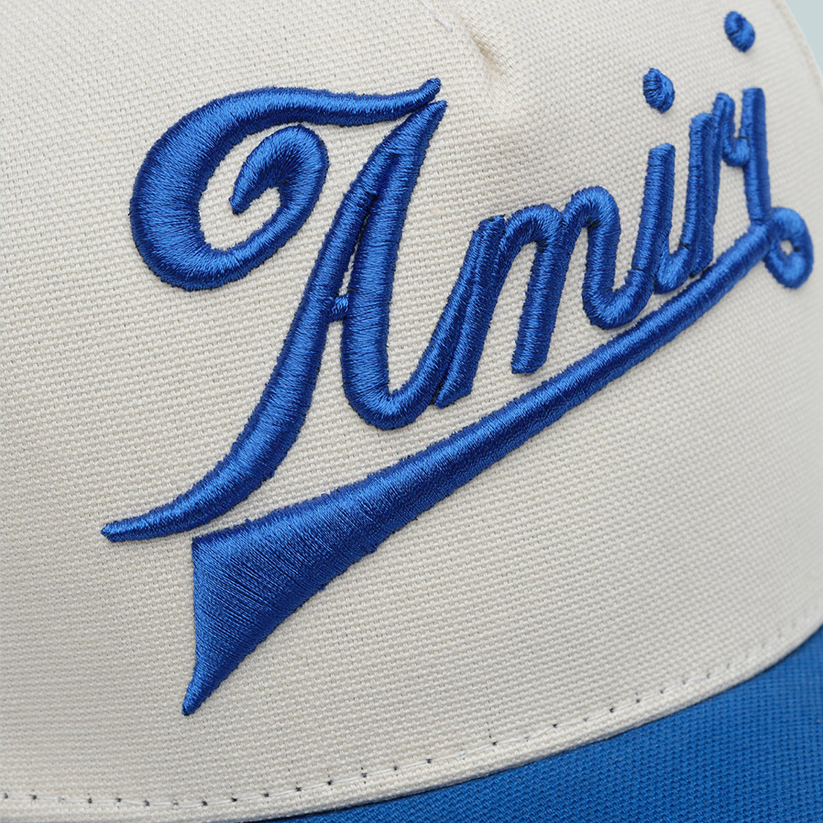 Amiri Two Tone Canvas Hat True Blue