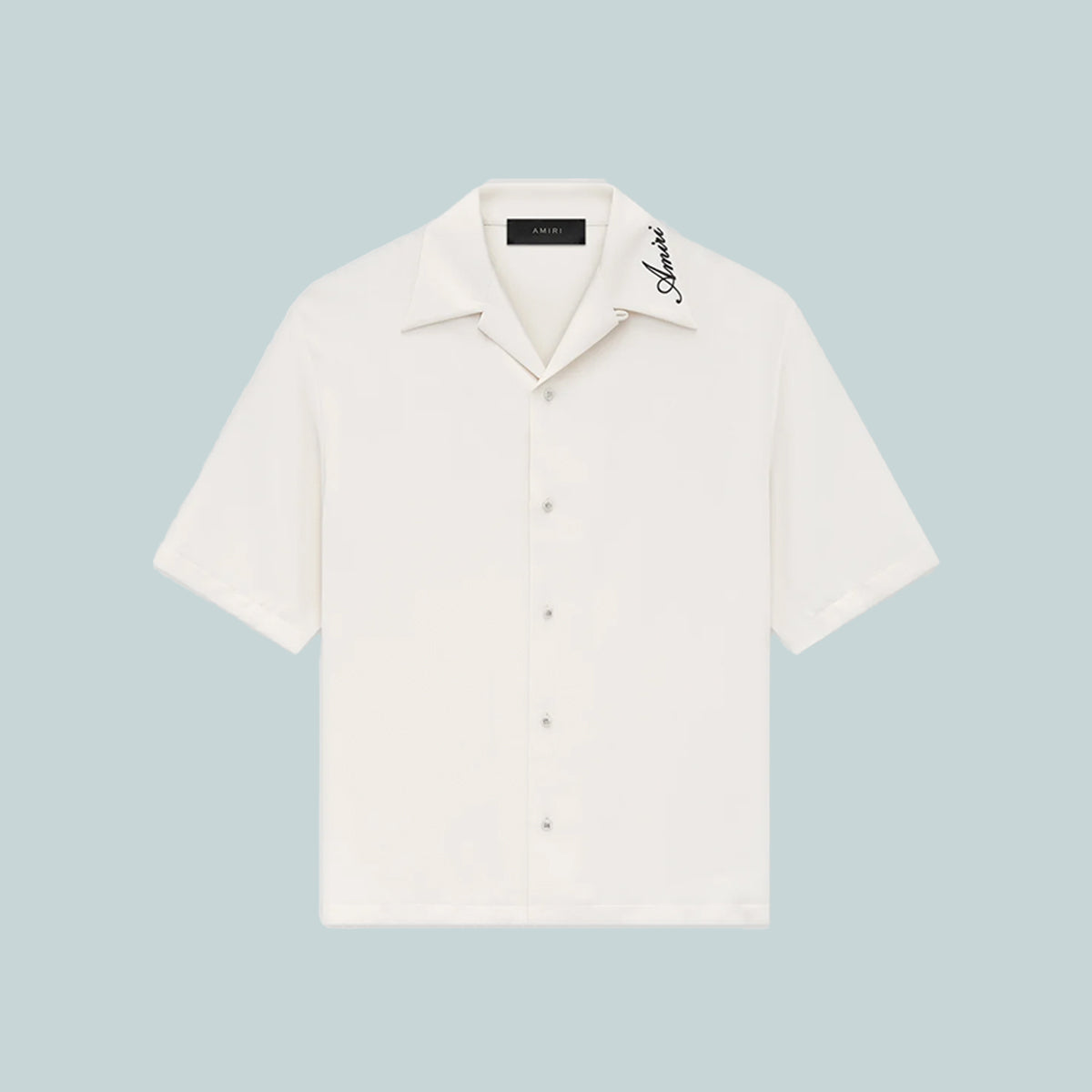 Amiri Camp Shirt Alabaster