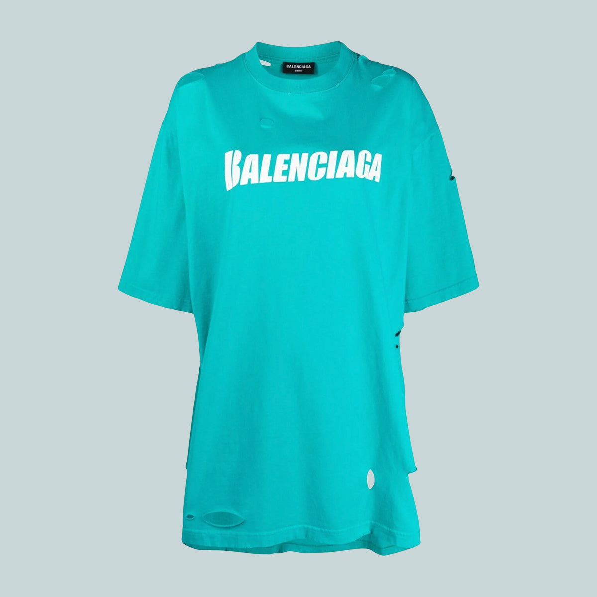 Boxy T-Shirt Turquoise