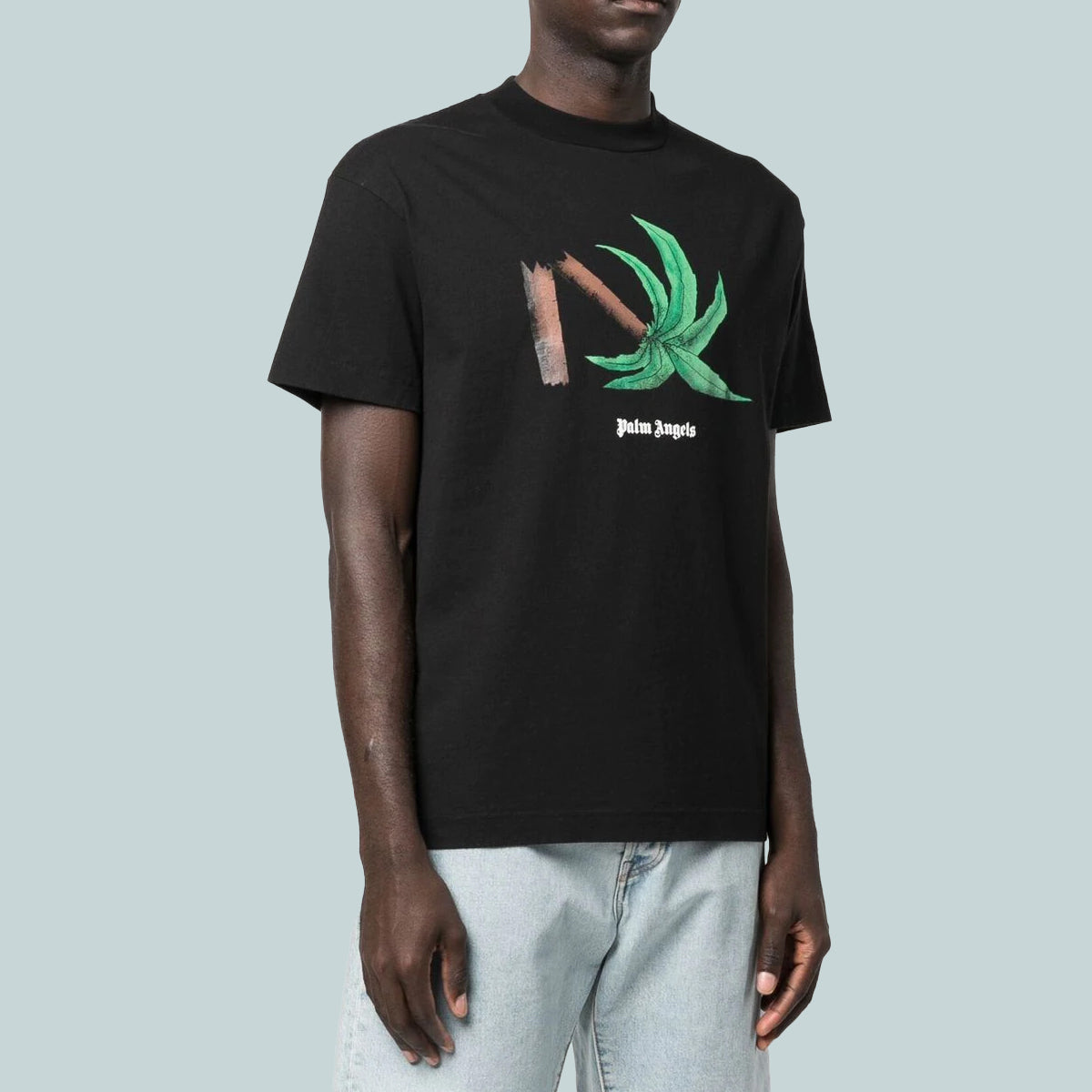 Broken Palm Classic Tee Black Green