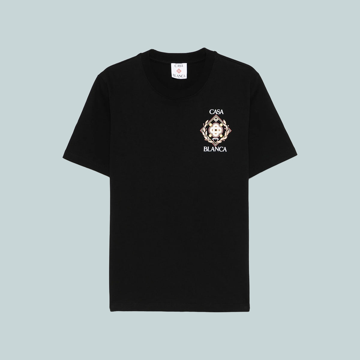 Championship Diamond Printed T-Shirt Black