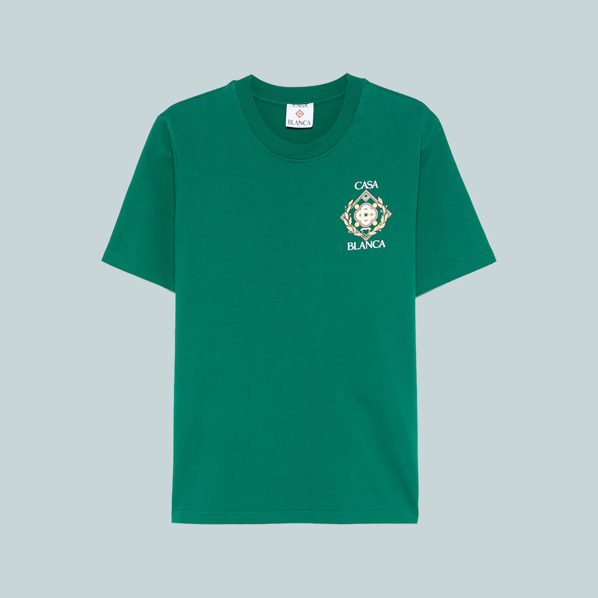 Championship Diamond Printed T-Shirt Green