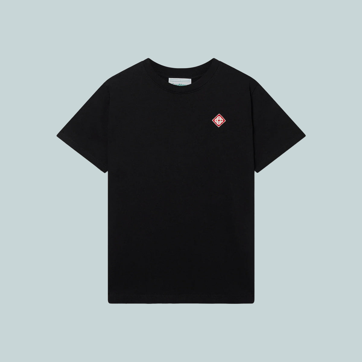 Diamond Logo Patch T-Shirt Black