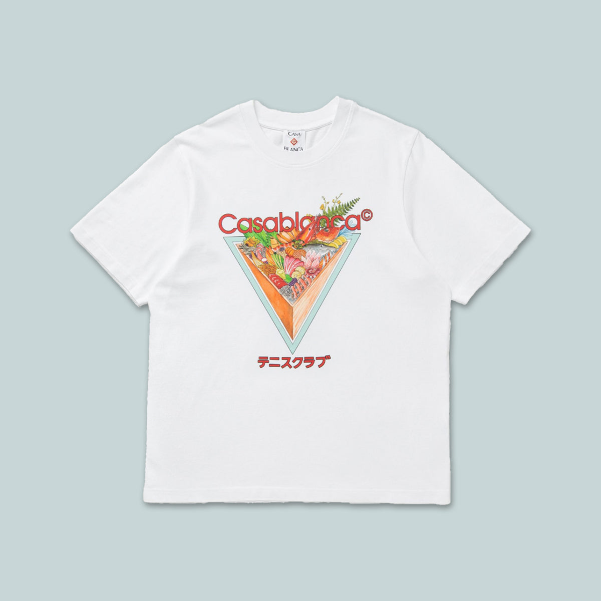 Tennis Club Icon Printed T-Shirt White