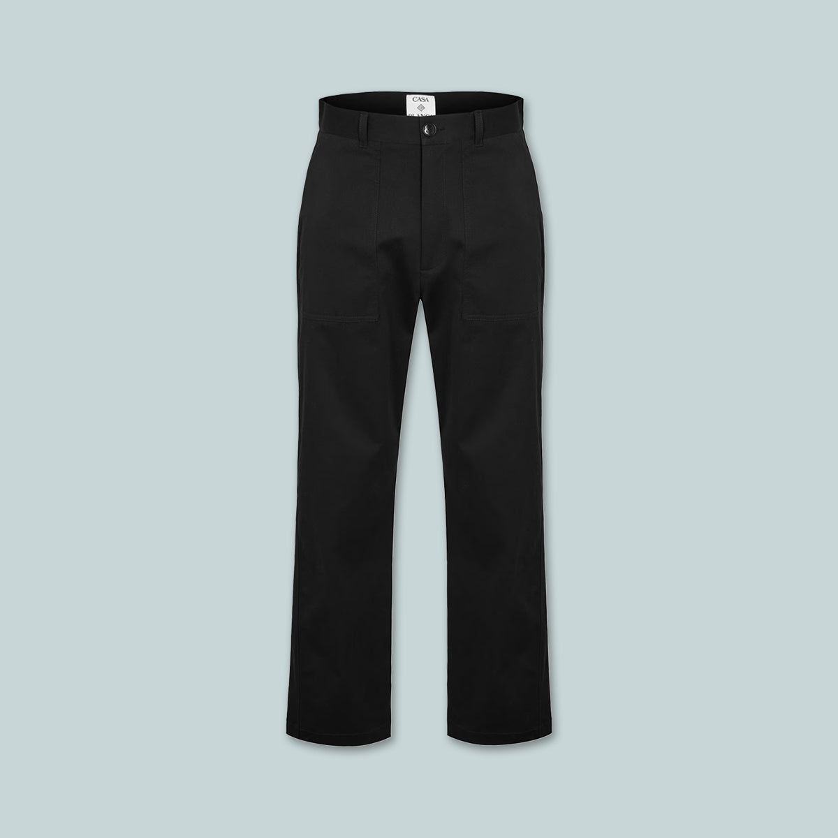 Relaxed Trousers Black