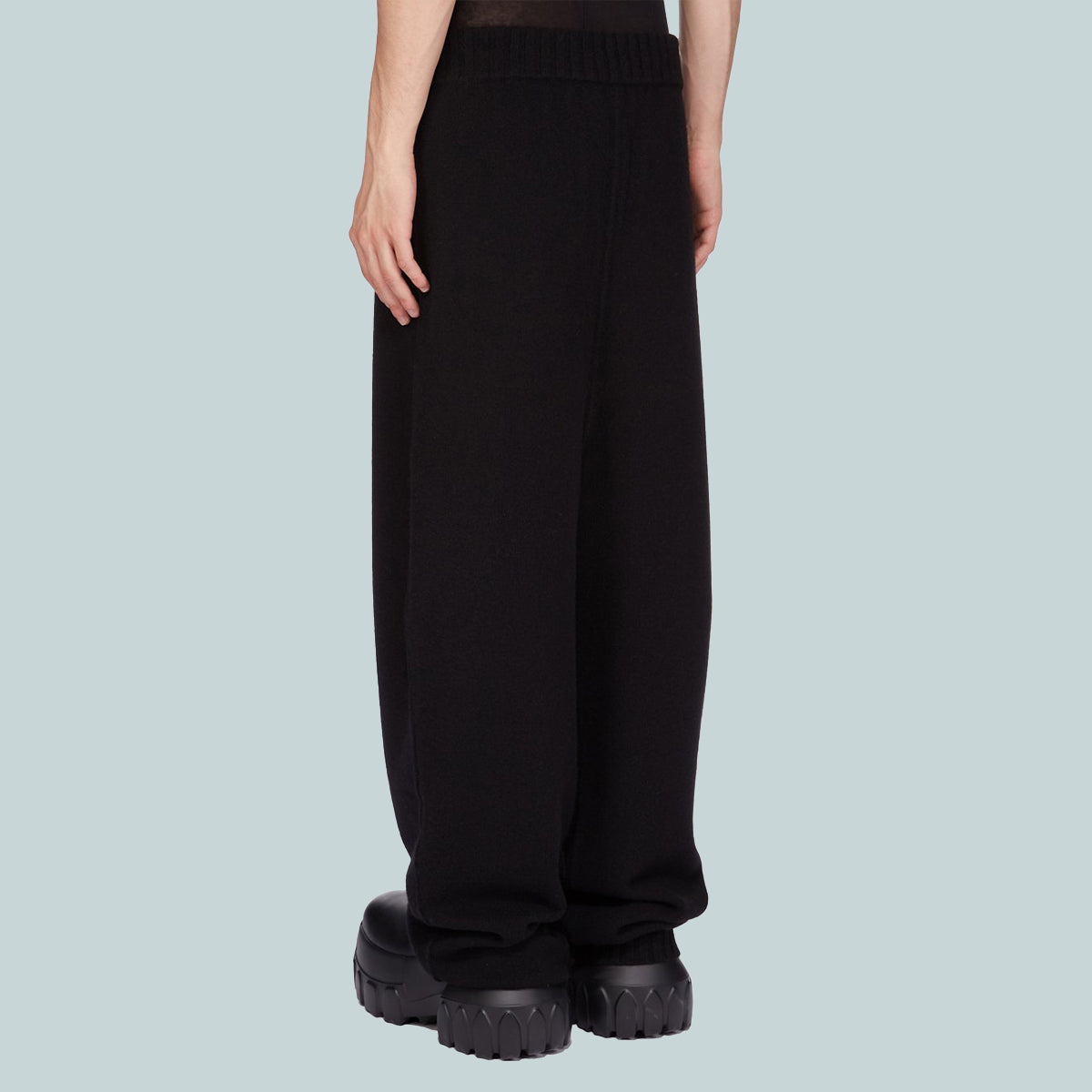 Cashmere Track Pants Black