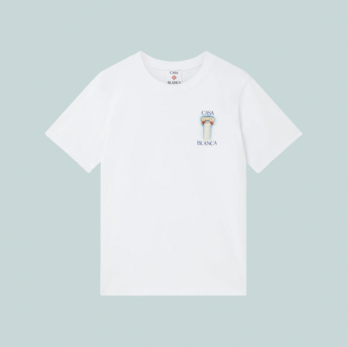 La Colomne Printed T-Shirt White