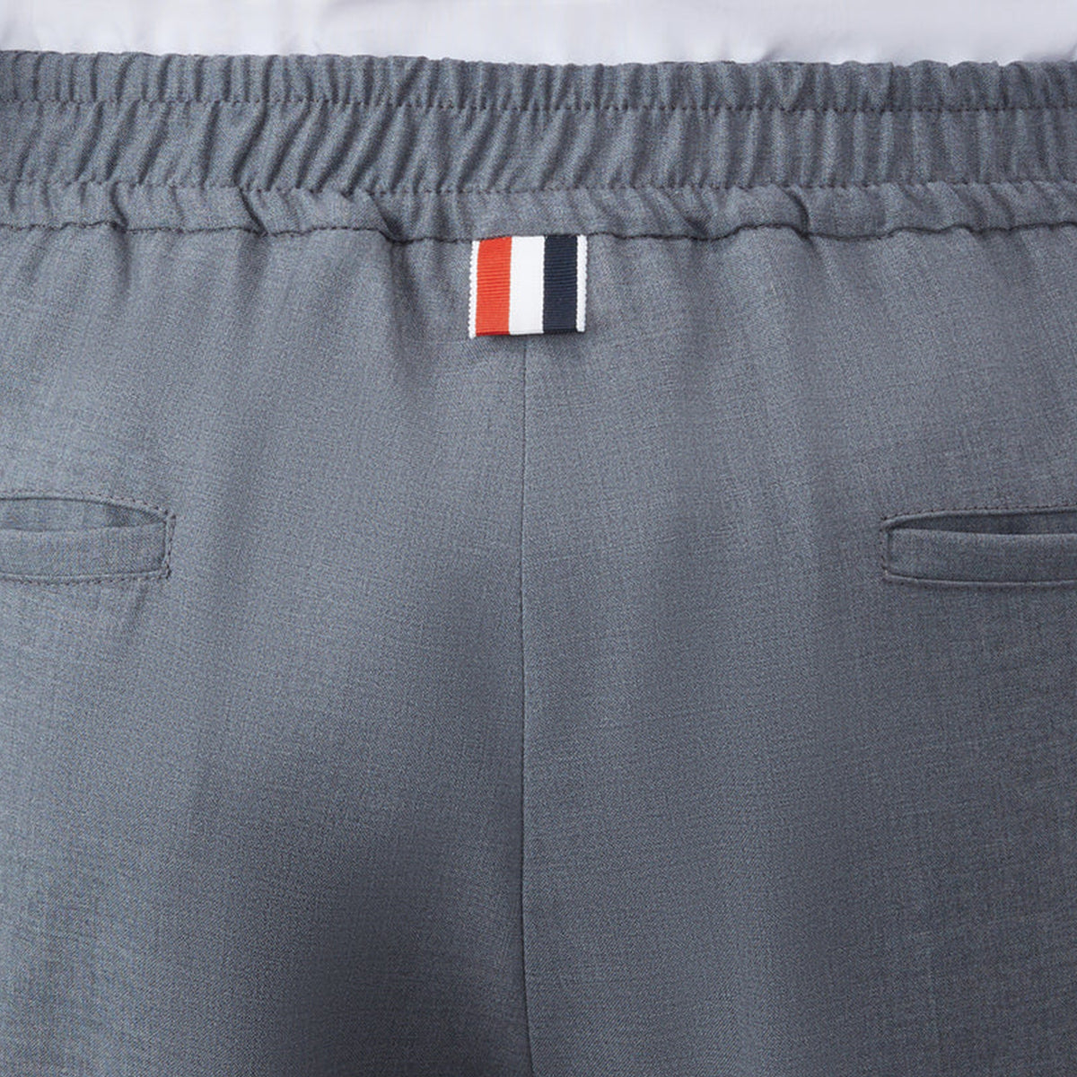 Plain Weave 4-Bar Sweatpants Grey