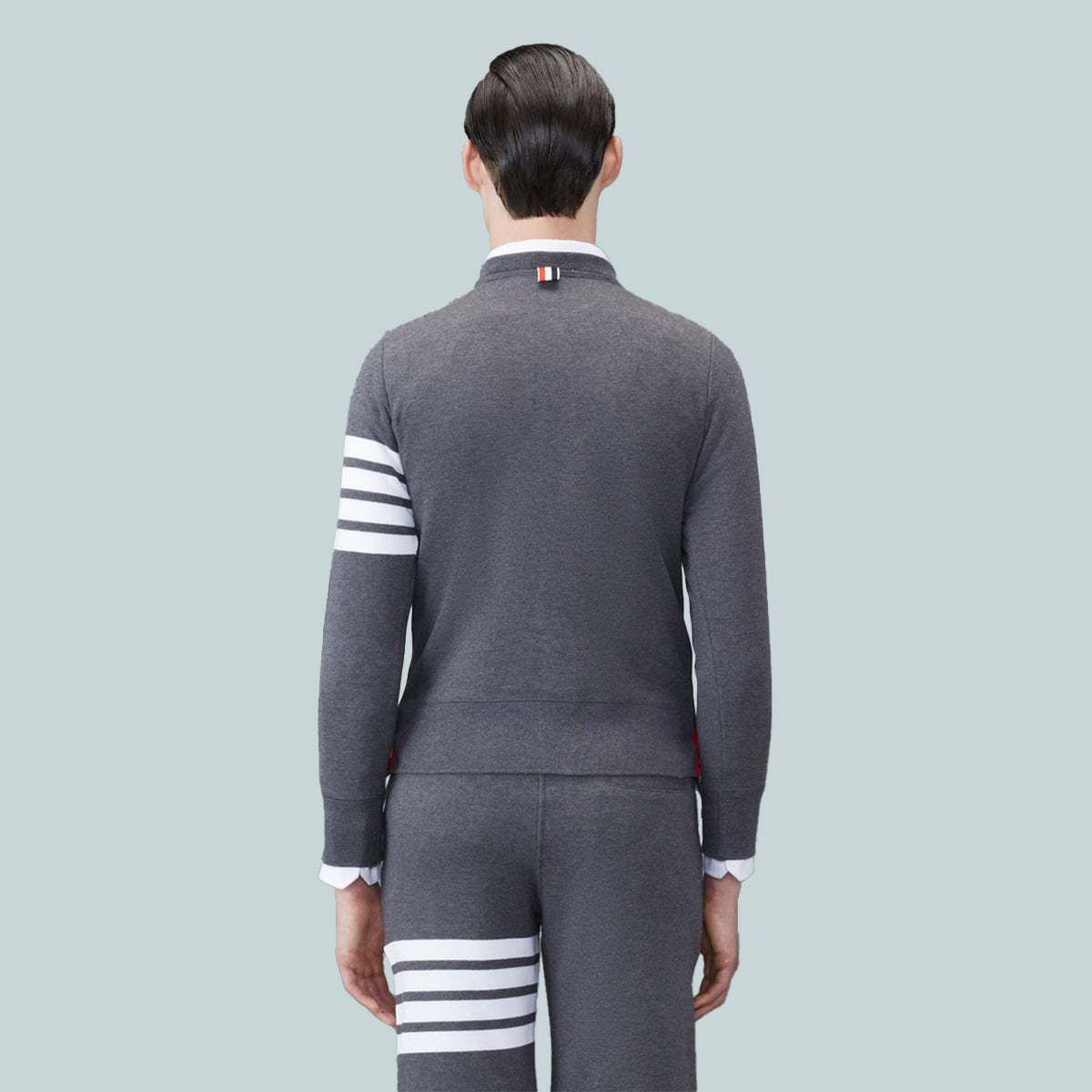 Classic Loopback 4-Bar Sweatshirt Dark Grey