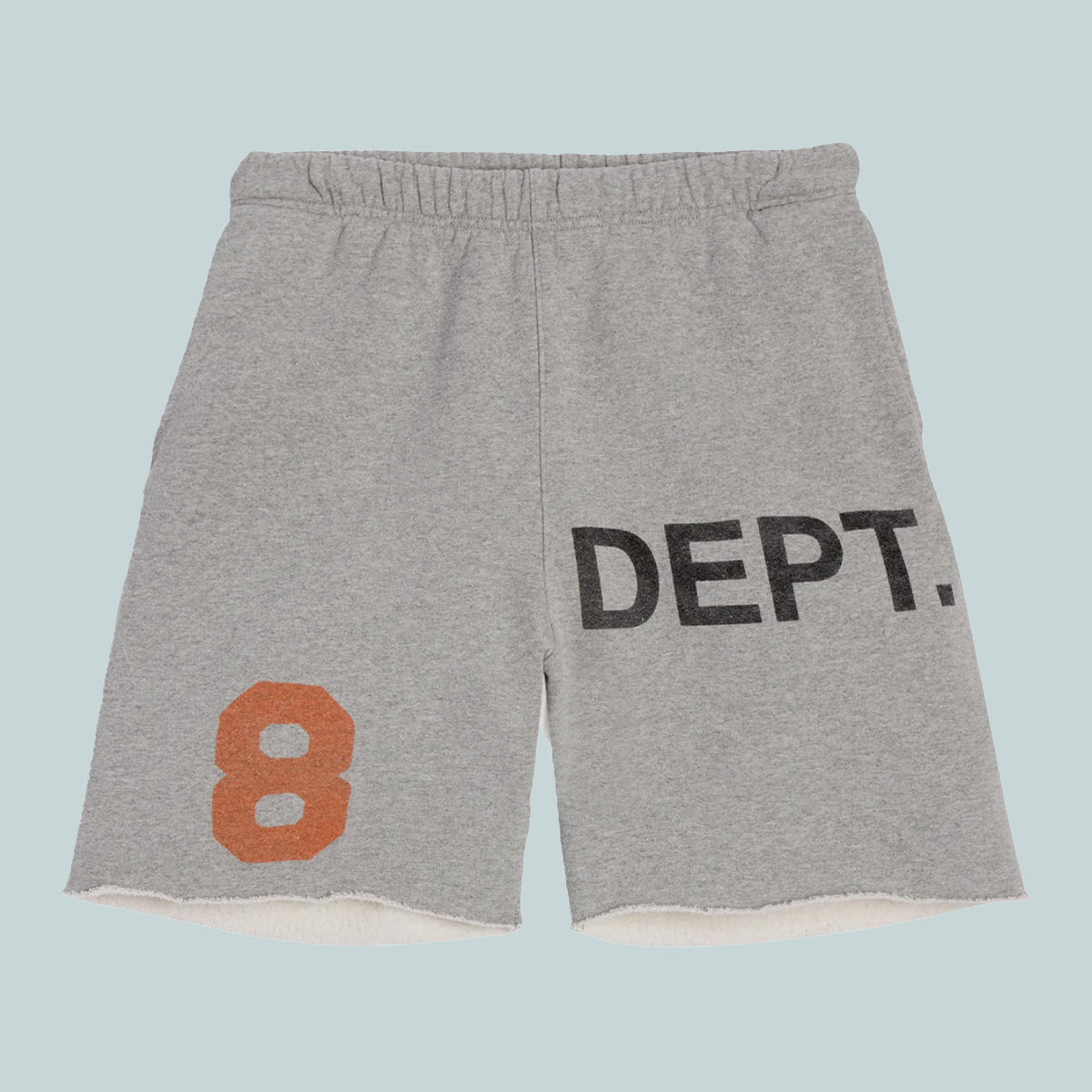 Dept Logo Sweat Shorts Grey